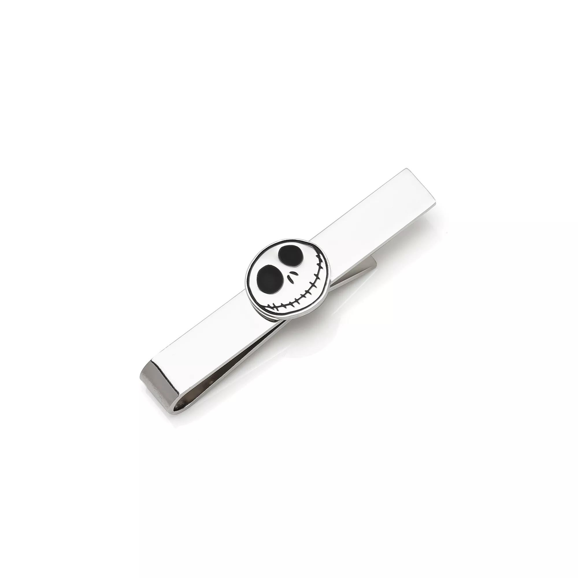 Disney's The Nightmare Before Christmas Jack Skellington Men's Tie Bar by Cuff Links, Inc., Gray Product Image