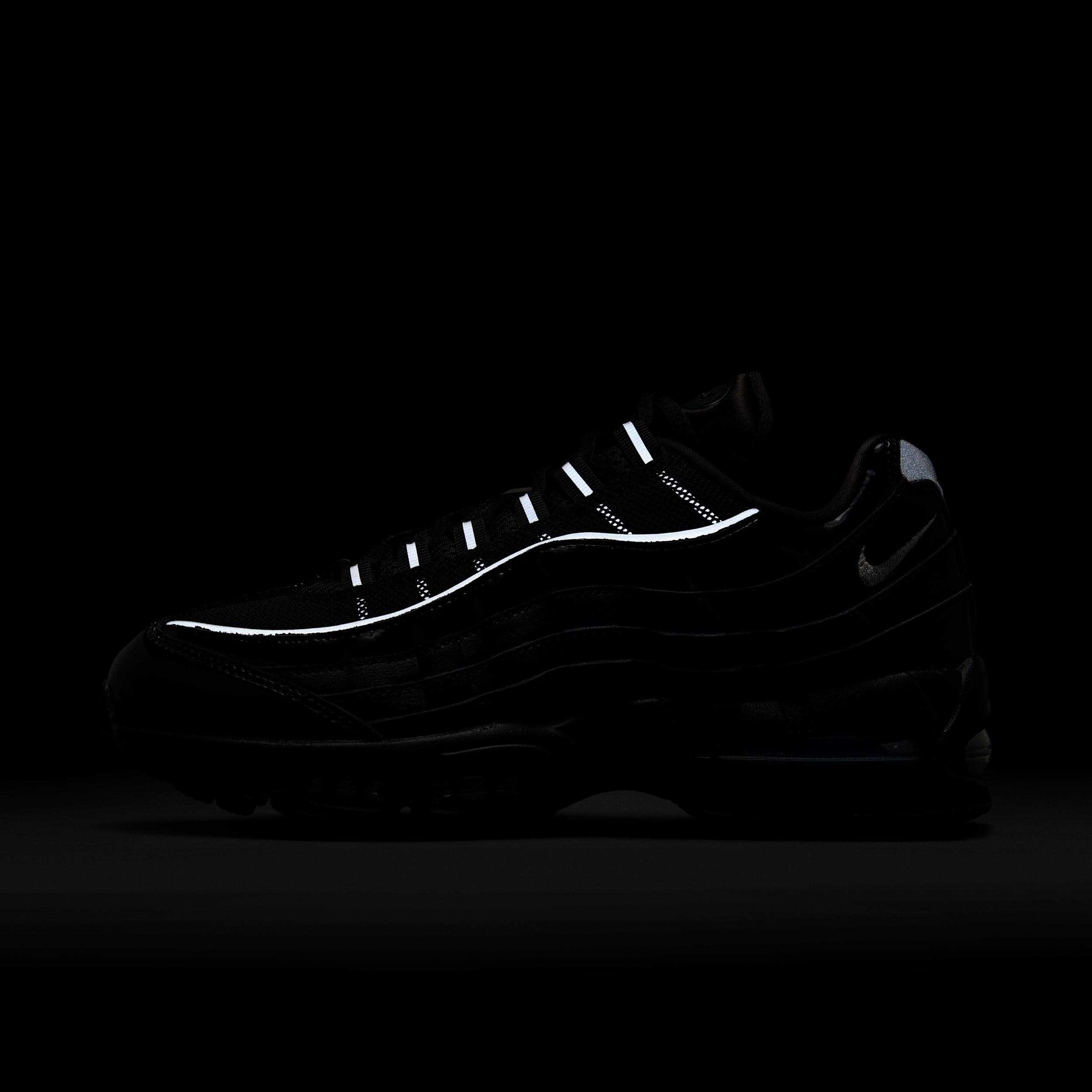 Nike Womens Air Max 95 Big Bubble Shoes with Reflective Accents | IB6397-001 Product Image