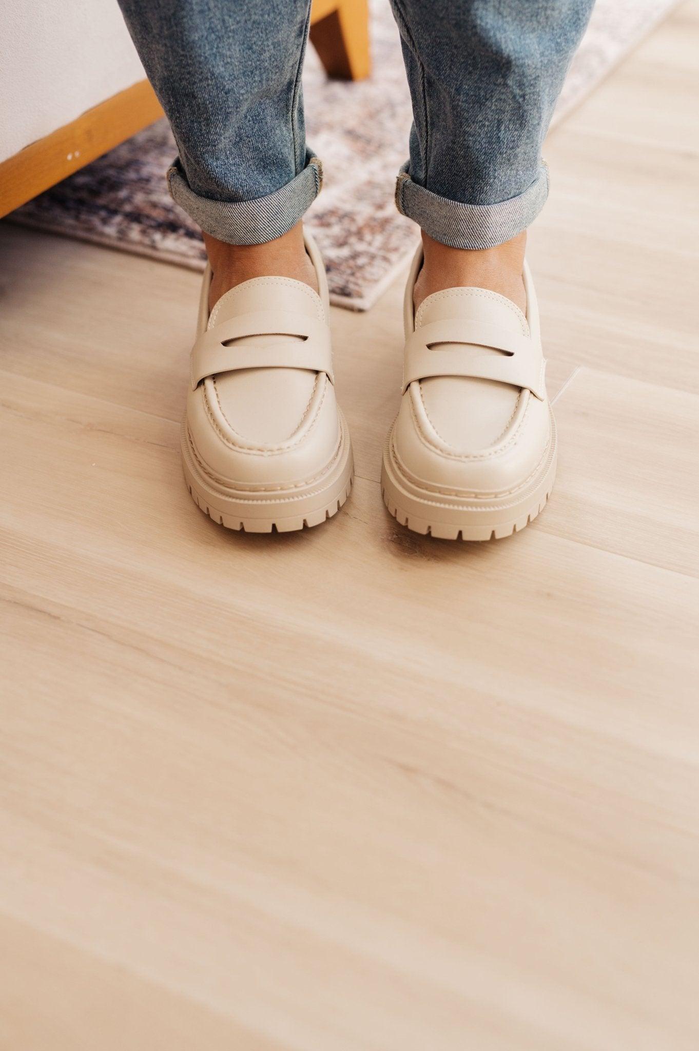 Penny For Your Thoughts Loafers in Bone (Online Exclusive) Product Image