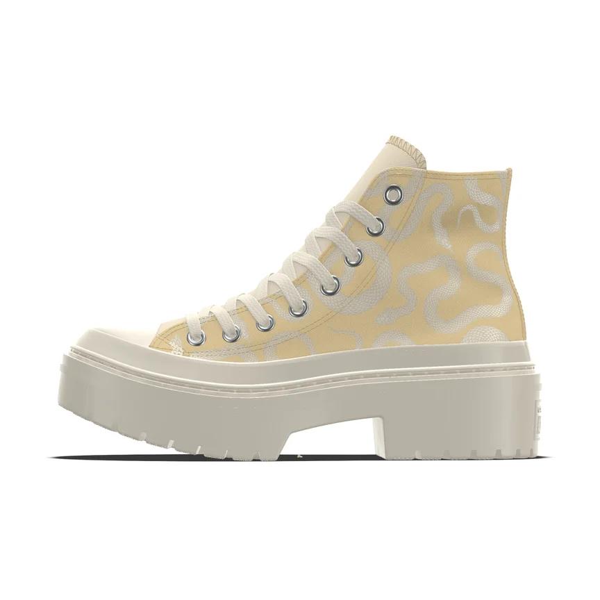 Custom Chuck Taylor All Star Lugged Heel Platform By You Product Image
