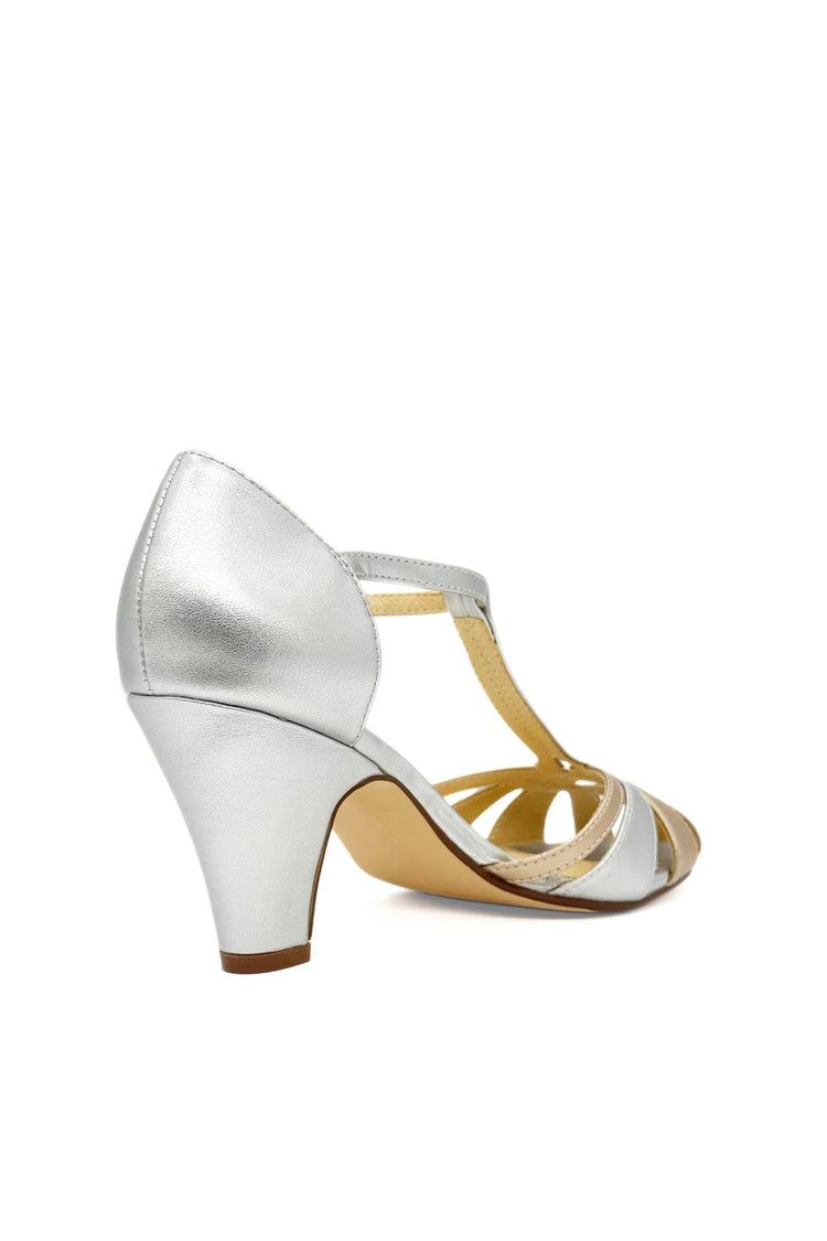 Sergi T-Strap Heels Product Image