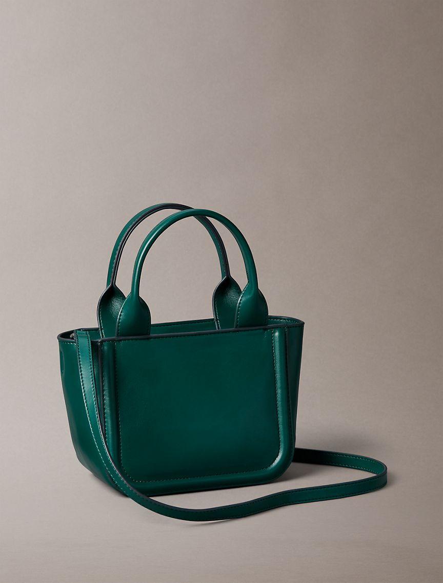 Embossed Monogram Logo Small Tote Bag Product Image