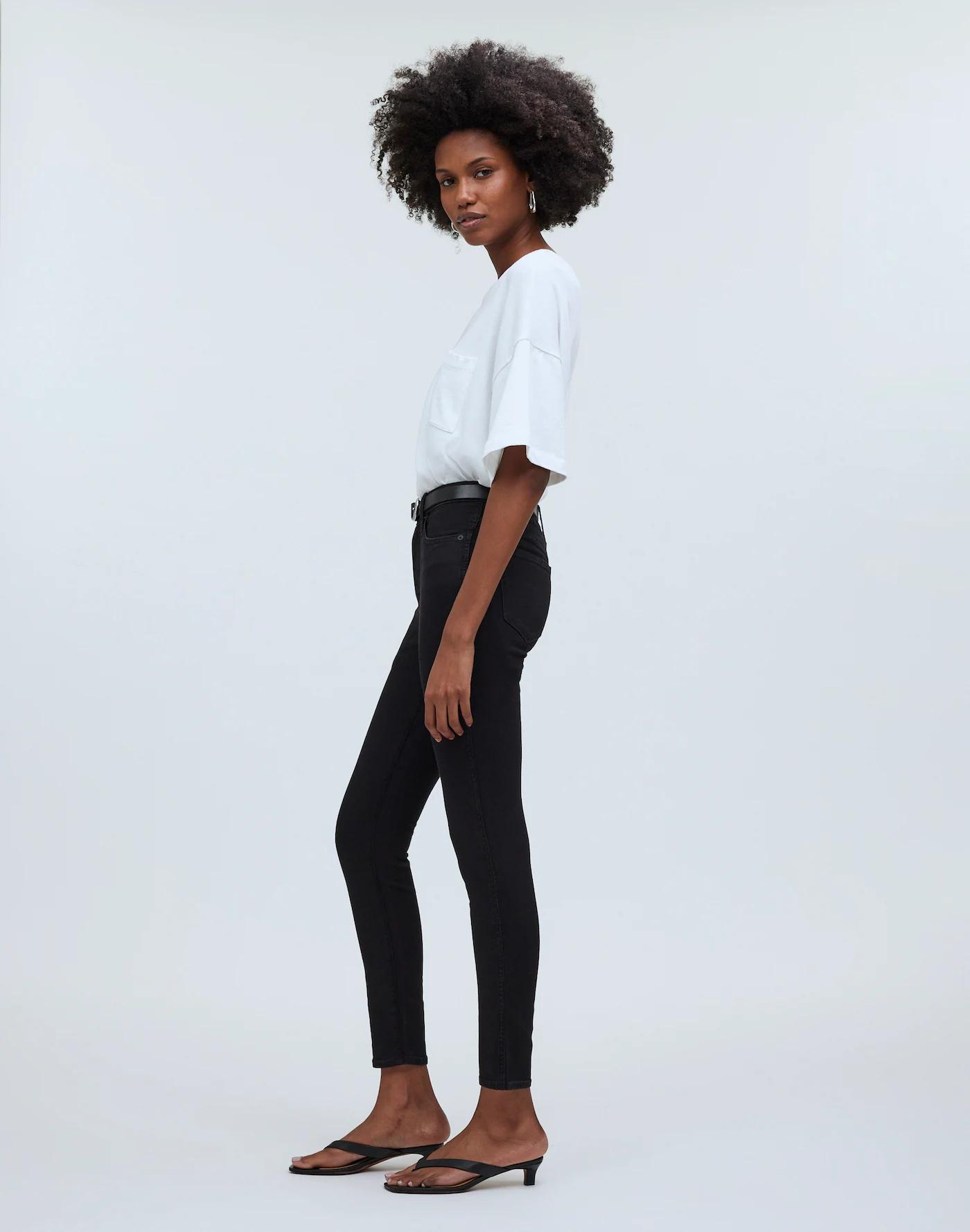 Tall 10" High-Rise Skinny Jeans Product Image