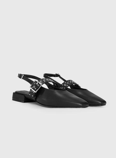 Aurelia Flats Black Product Image