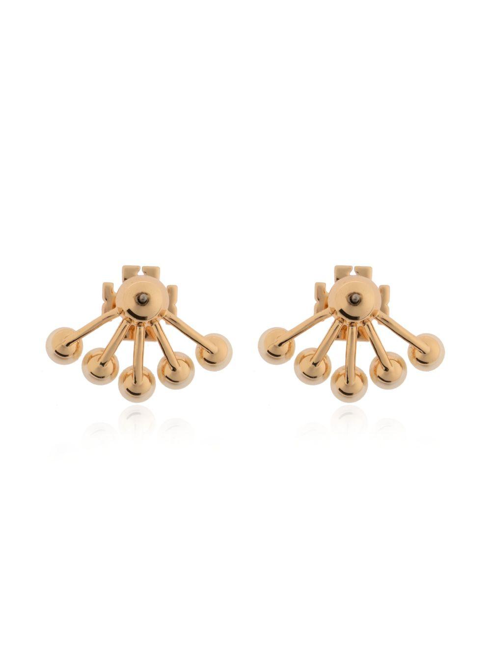 Kira pearl front-back earrings Product Image