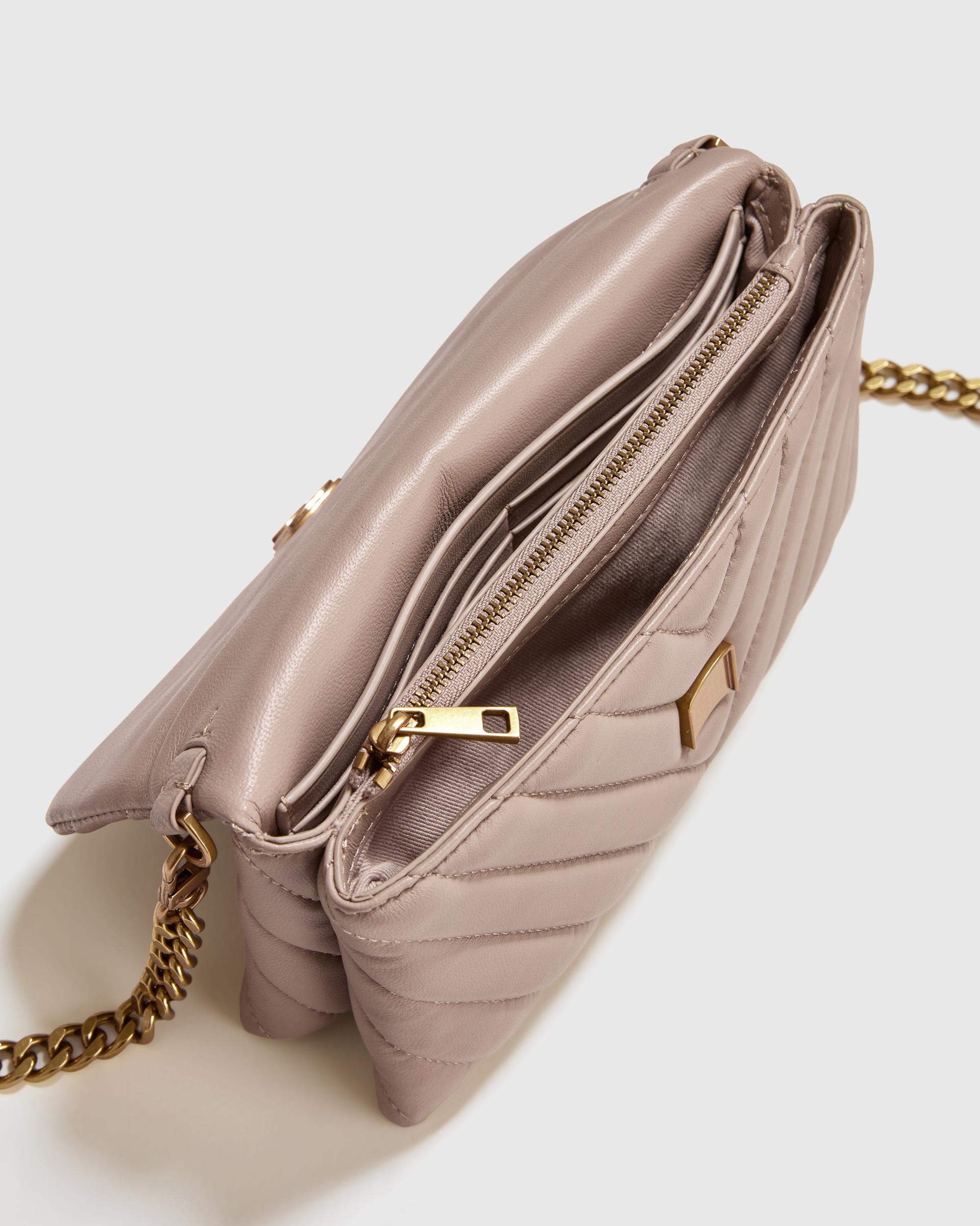 Quince | Women's Italian Leather Quilted Wallet Crossbody Product Image