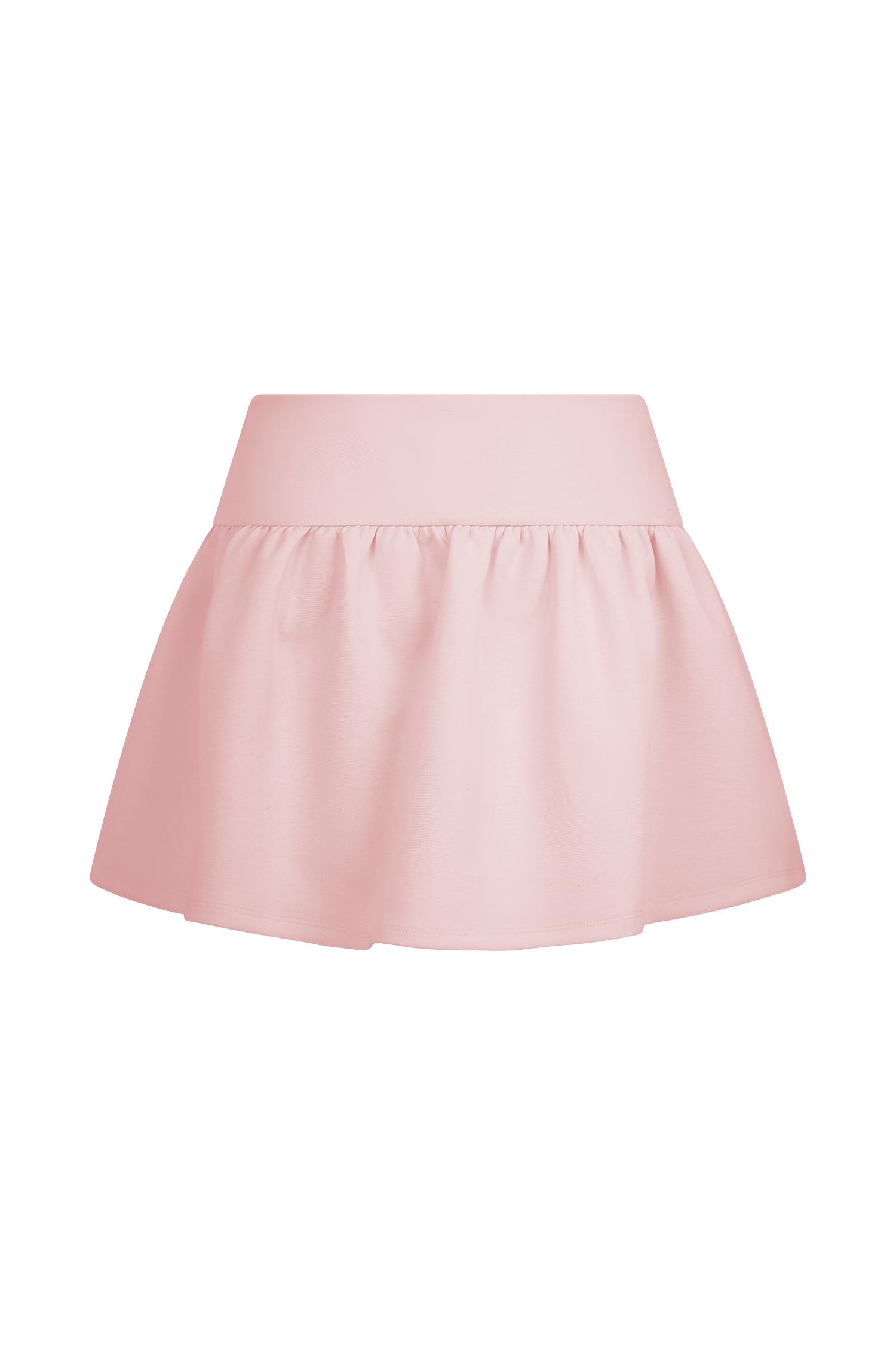Jennie Frill Mini Skort - Ballet Pink Product Image