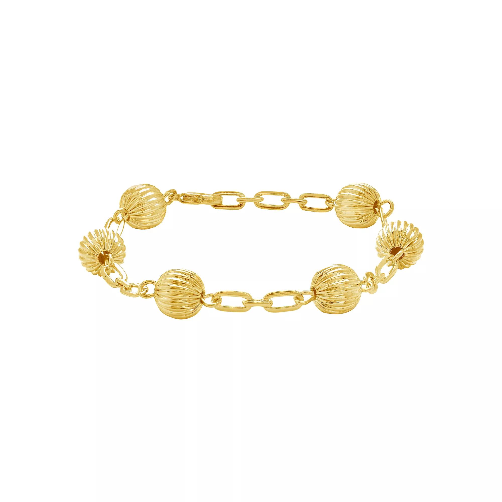 MC Collective Raffaella Chain Bracelet, Women's, Size: 6.50, Silver Tone Product Image