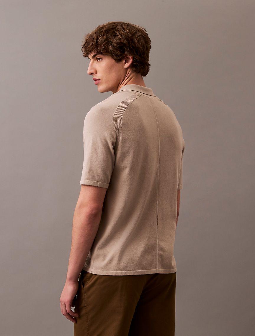 Tech Knit Sweater Polo Shirt Product Image