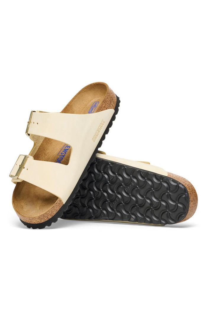 Birkenstock Arizona Nubuck Leather Soft Footbed Narrow Width Product Image