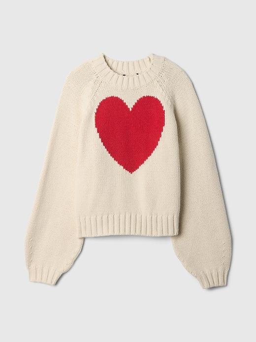Relaxed Balloon-Sleeve Sweater Product Image