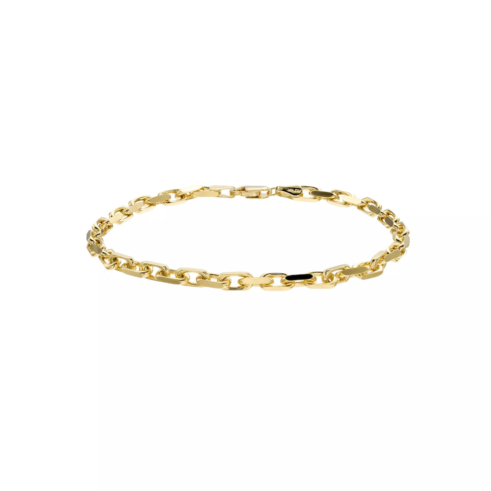 14k Gold French Cable Chain Bracelet, Women's, Size: 8.25" Product Image