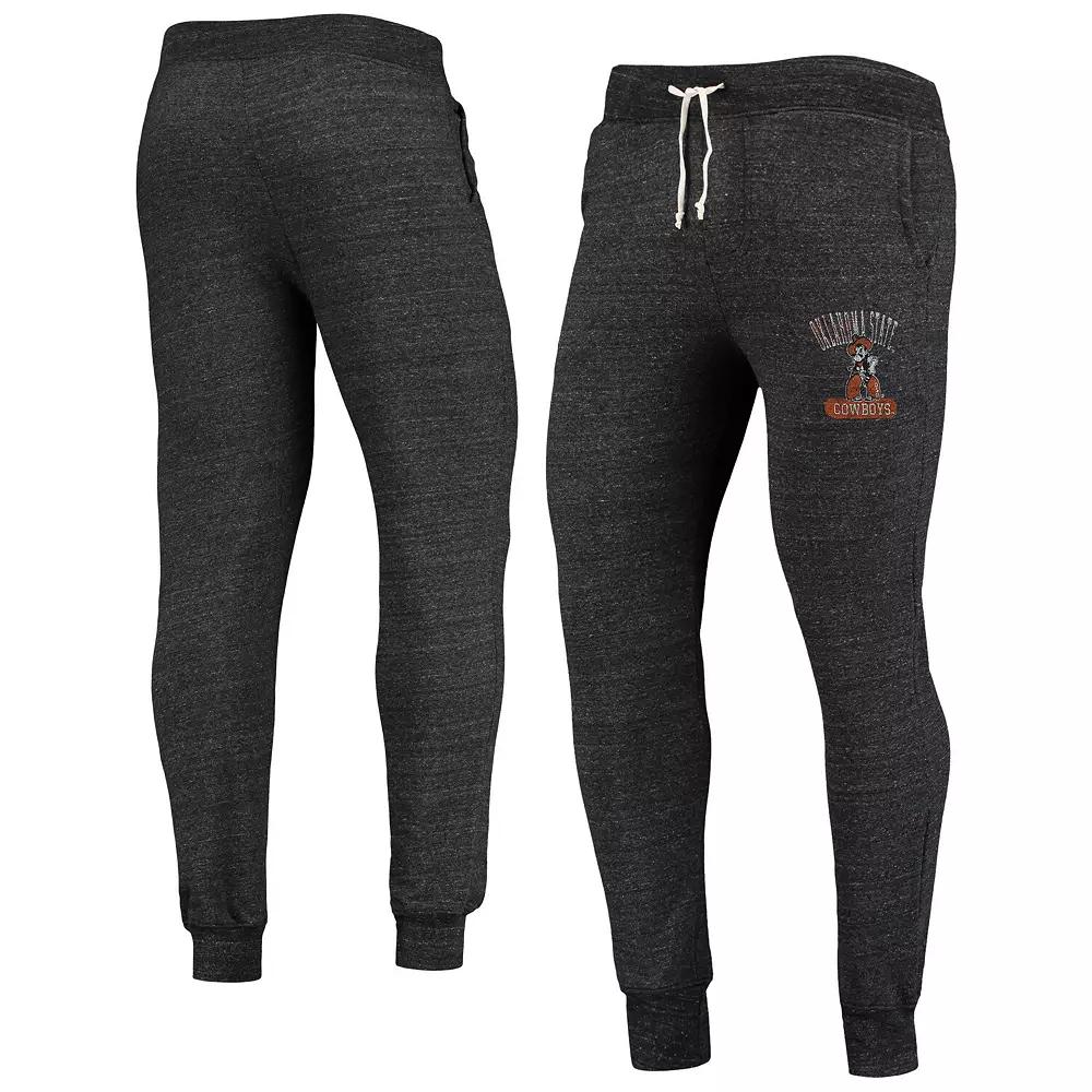 Men's Alternative Apparel Black Oklahoma State Cowboys Dodgeball Tri-Blend Pants, Size: XL Product Image