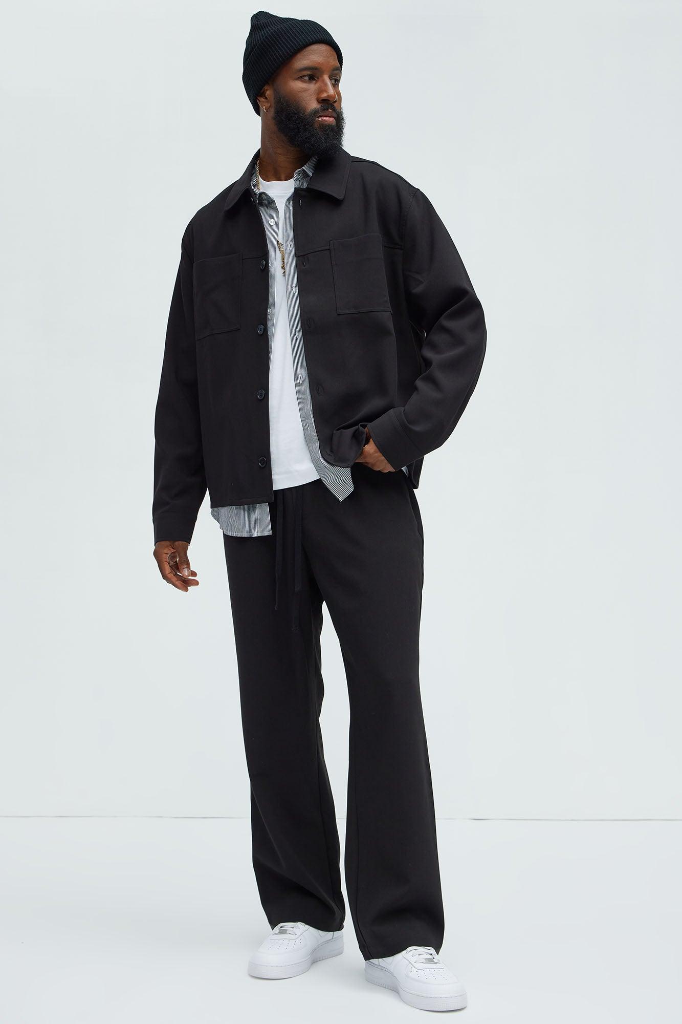 Ansel Tech Cargo Jogger - Black Product Image