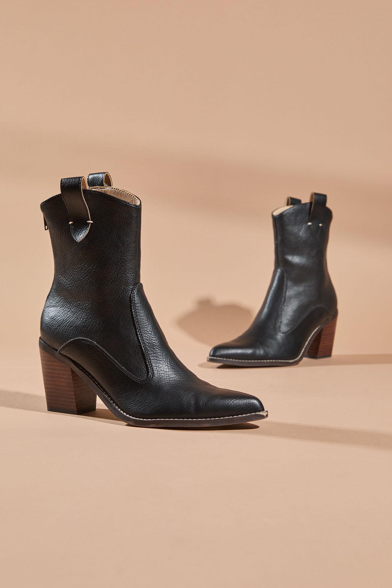 Tara Ankle Western Booties Product Image