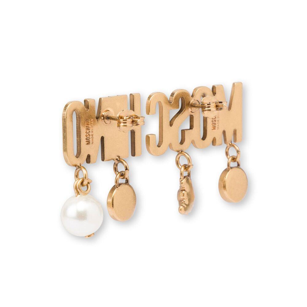 logo-lettering earrings Product Image
