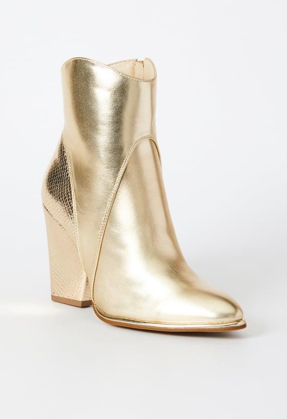 JustFab Margaux Platform Loafer Pump Womens Black/ White Size 8.5 Product Image