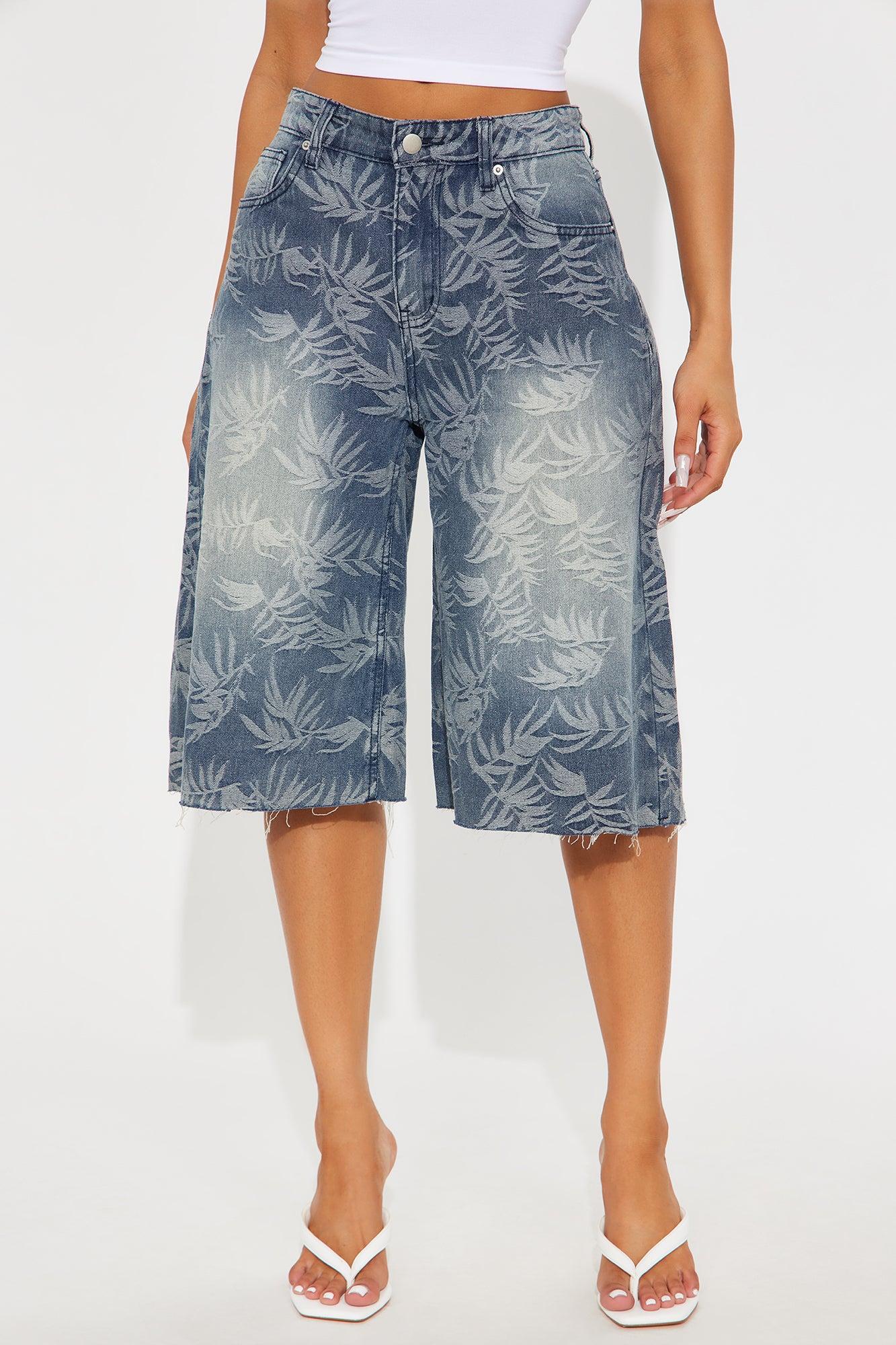 Havana Denim Shorts - Vintage Wash Female Product Image