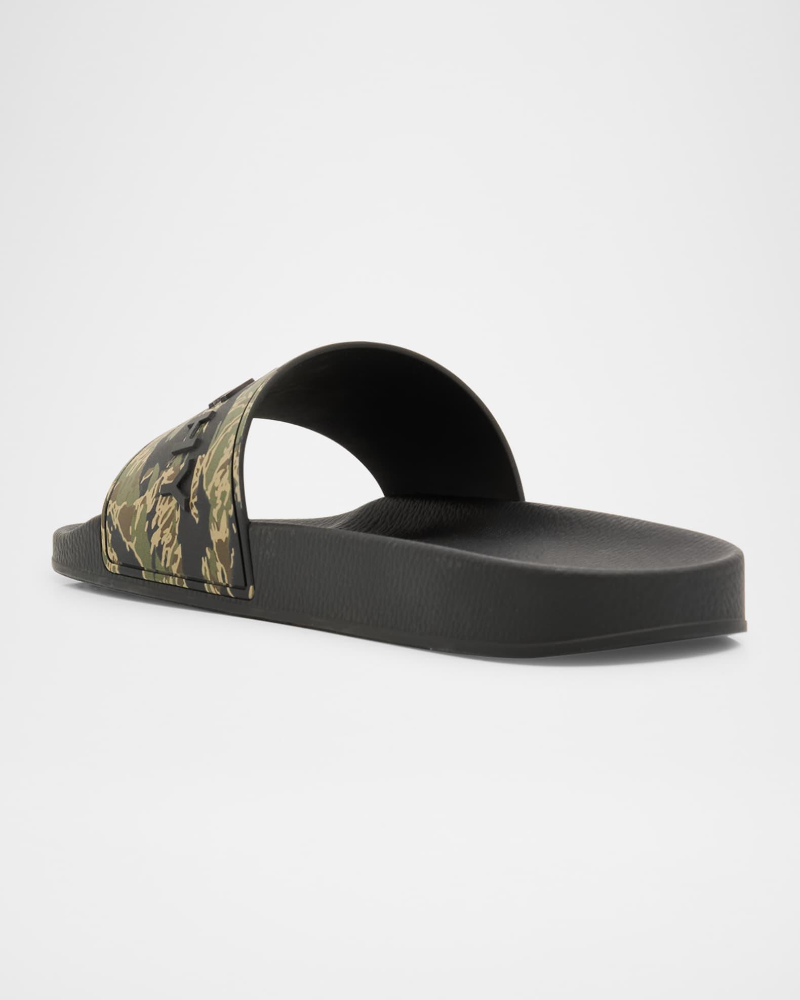 Men's Camouflage Logo Slide Sandals Product Image