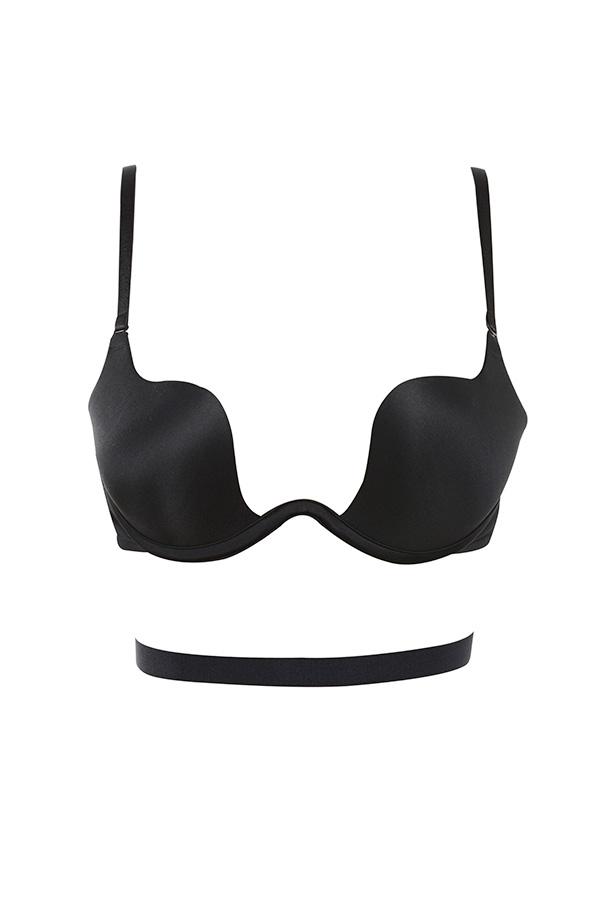 U Bra  multi position adjustable bra - black Product Image
