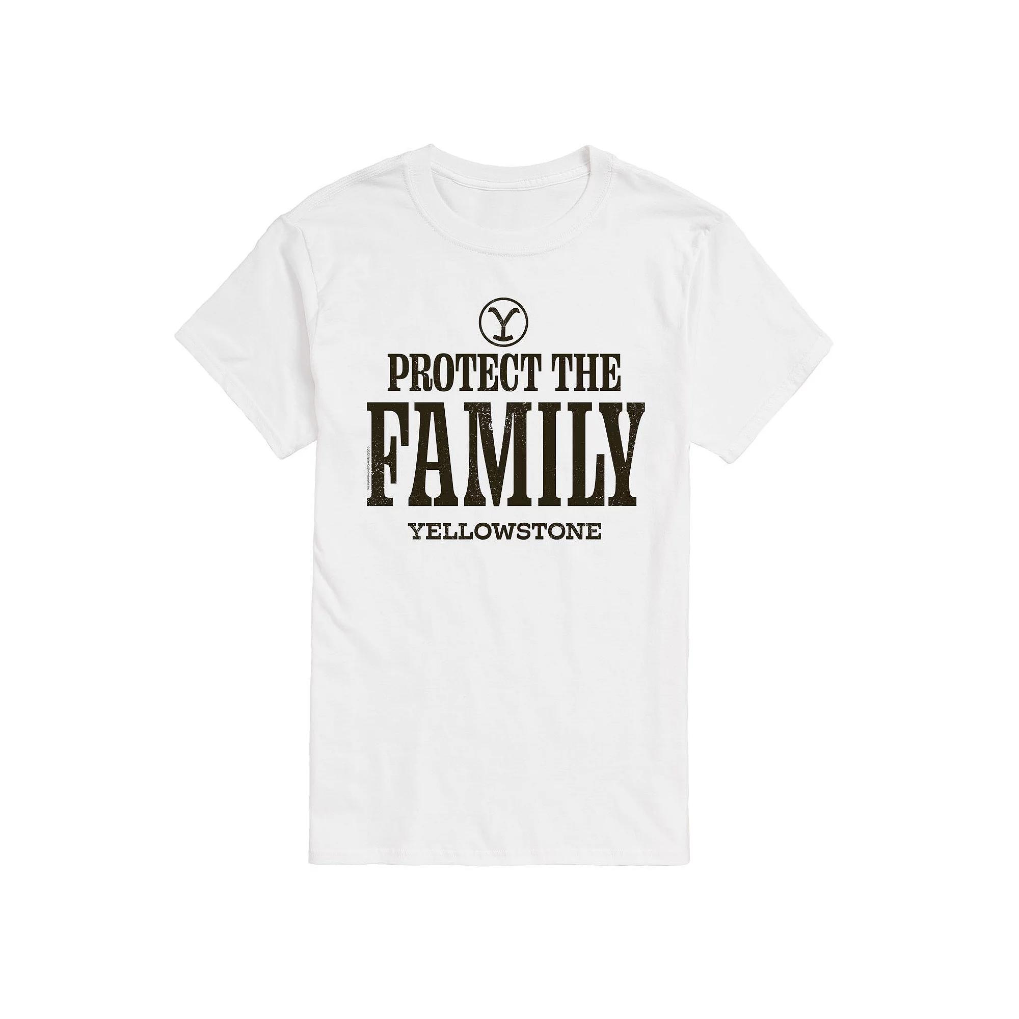 Men's Yellowstone Protect The Family Tee,  Product Image