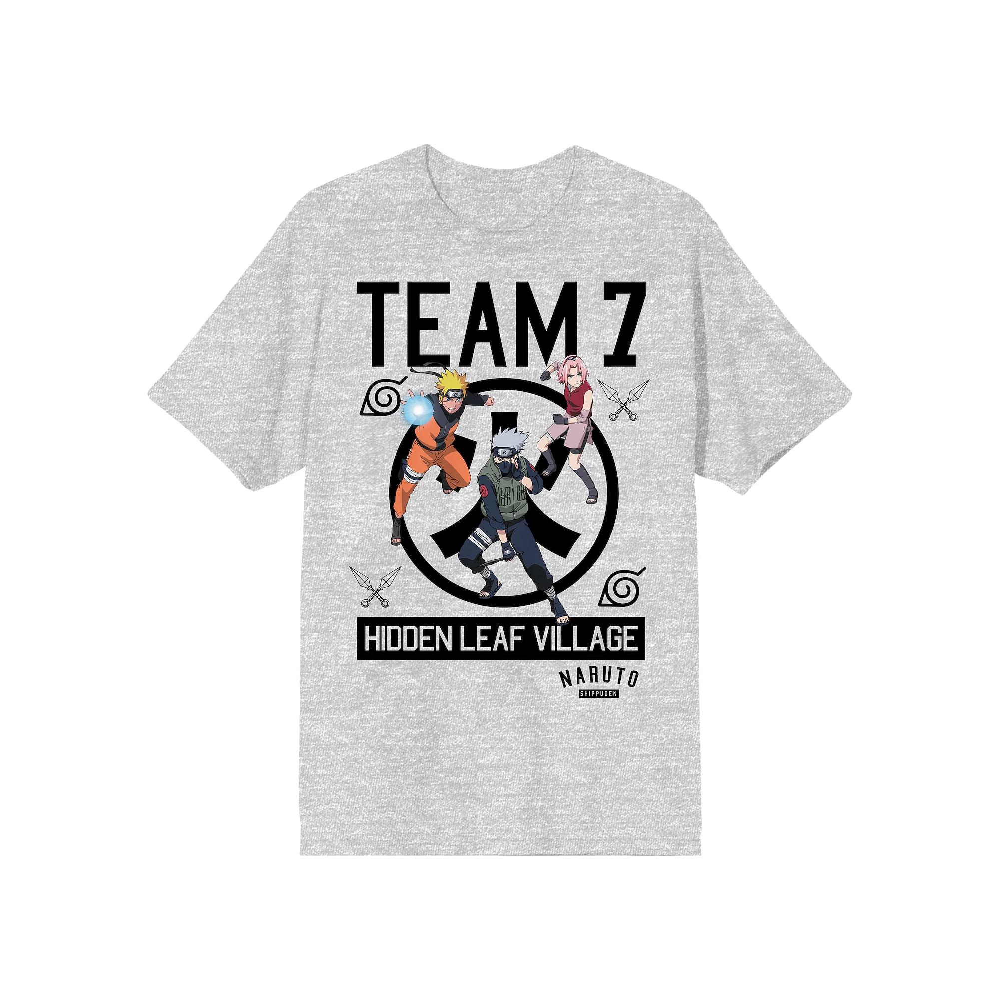 Men's Naruto Team 7 Heather Tee,  Product Image