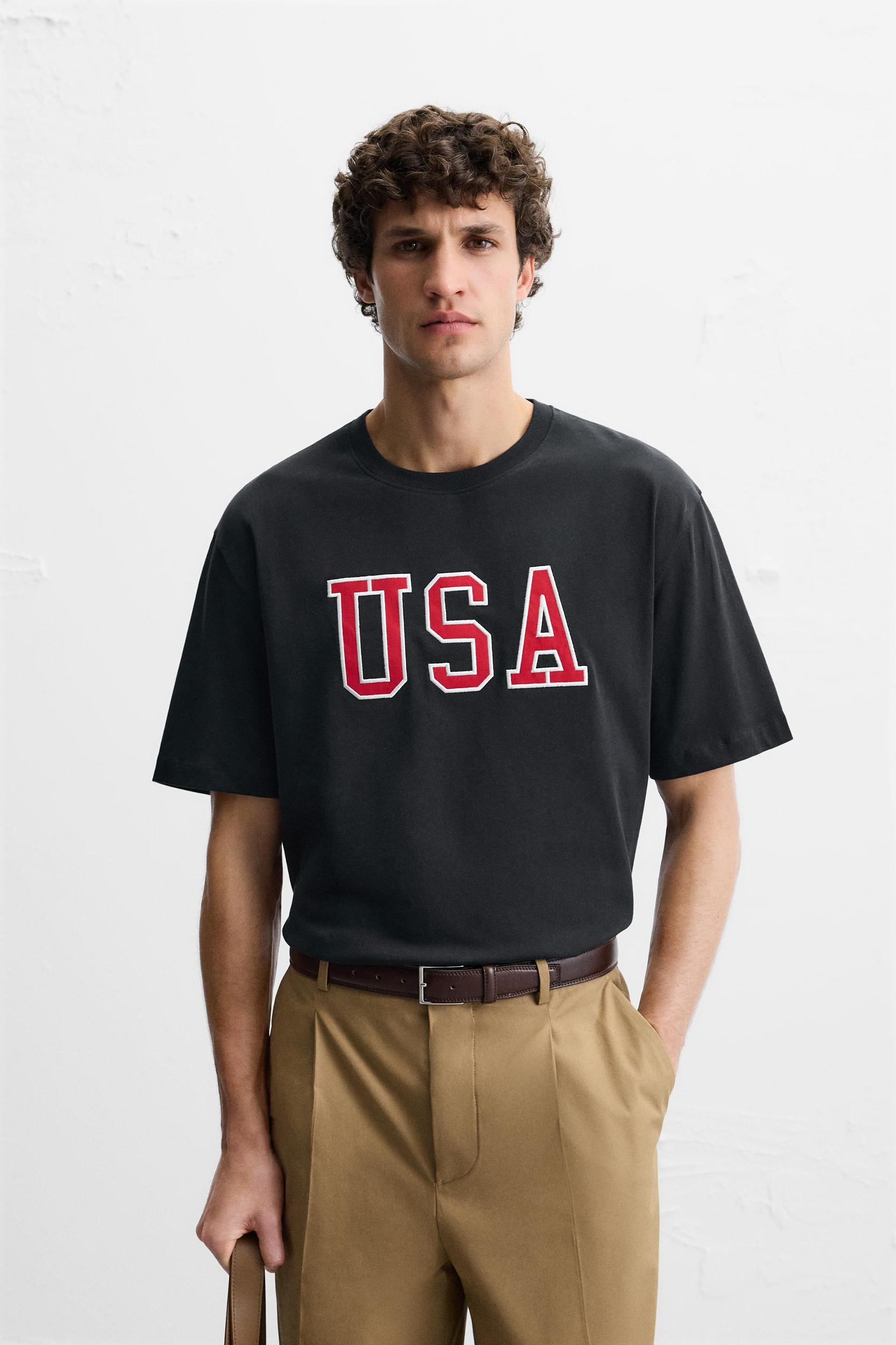 PATCH TEXT T-SHIRT Product Image