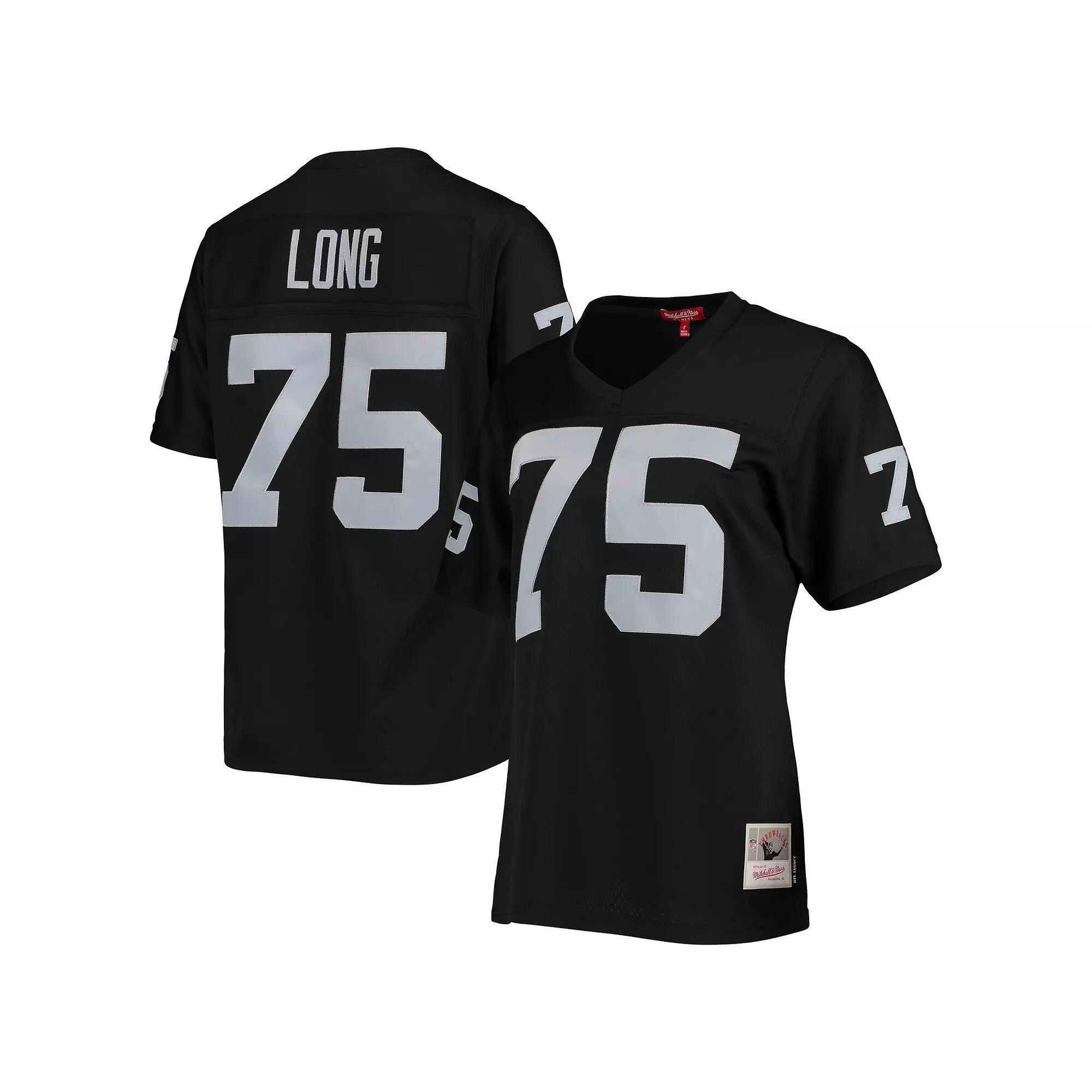Women's Mitchell & Ness Howie Long Black Las Vegas Raiders Legacy Replica Player Jersey,  Product Image