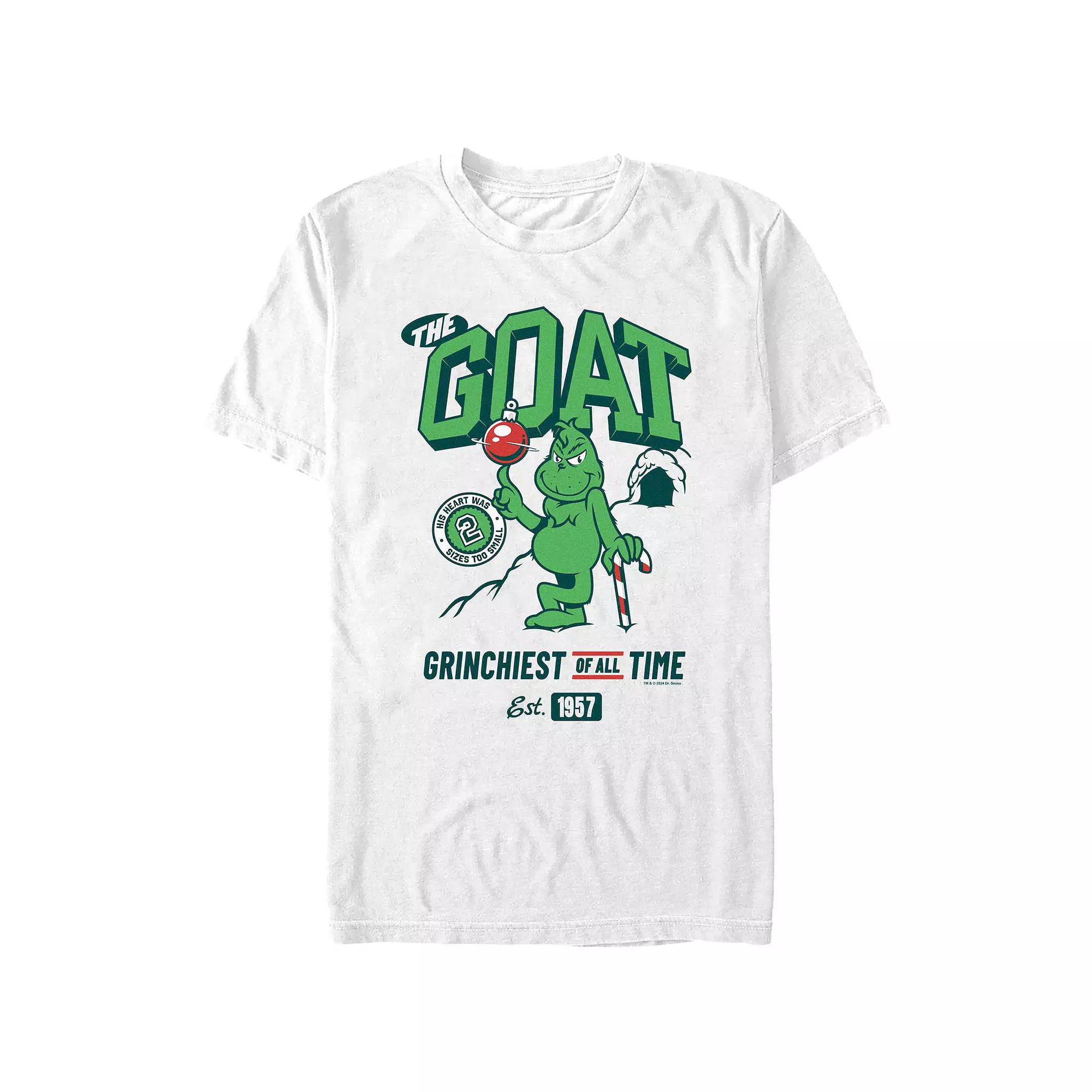 Big & Tall Dr. Seuss Grinch Grinchiest Of All Time Graphic Tee, Men's,  Product Image