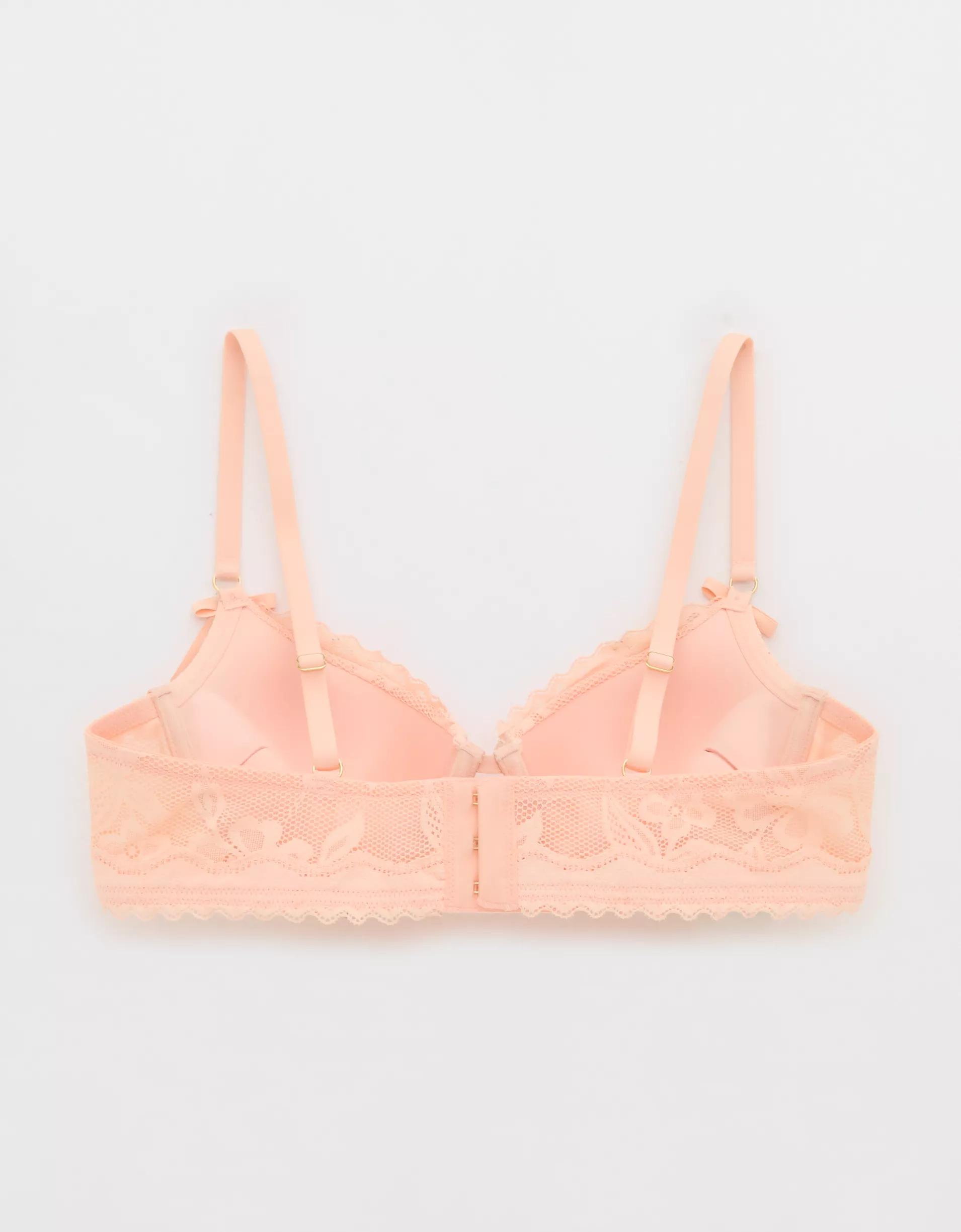 Show Off Feeling Femme Lace Plunge Push Up Bra Product Image