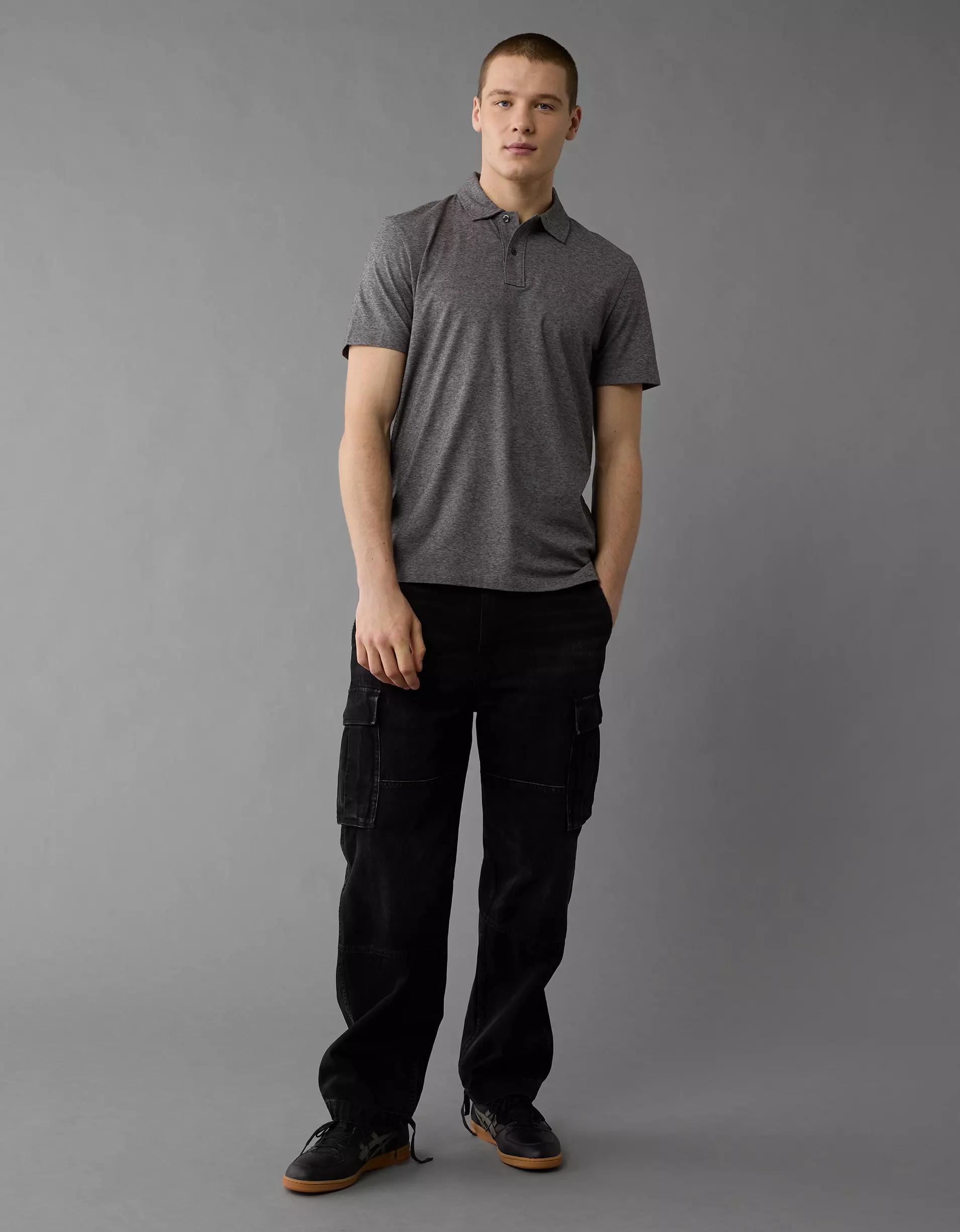 AE 24/7 Club Logo Polo Shirt Product Image