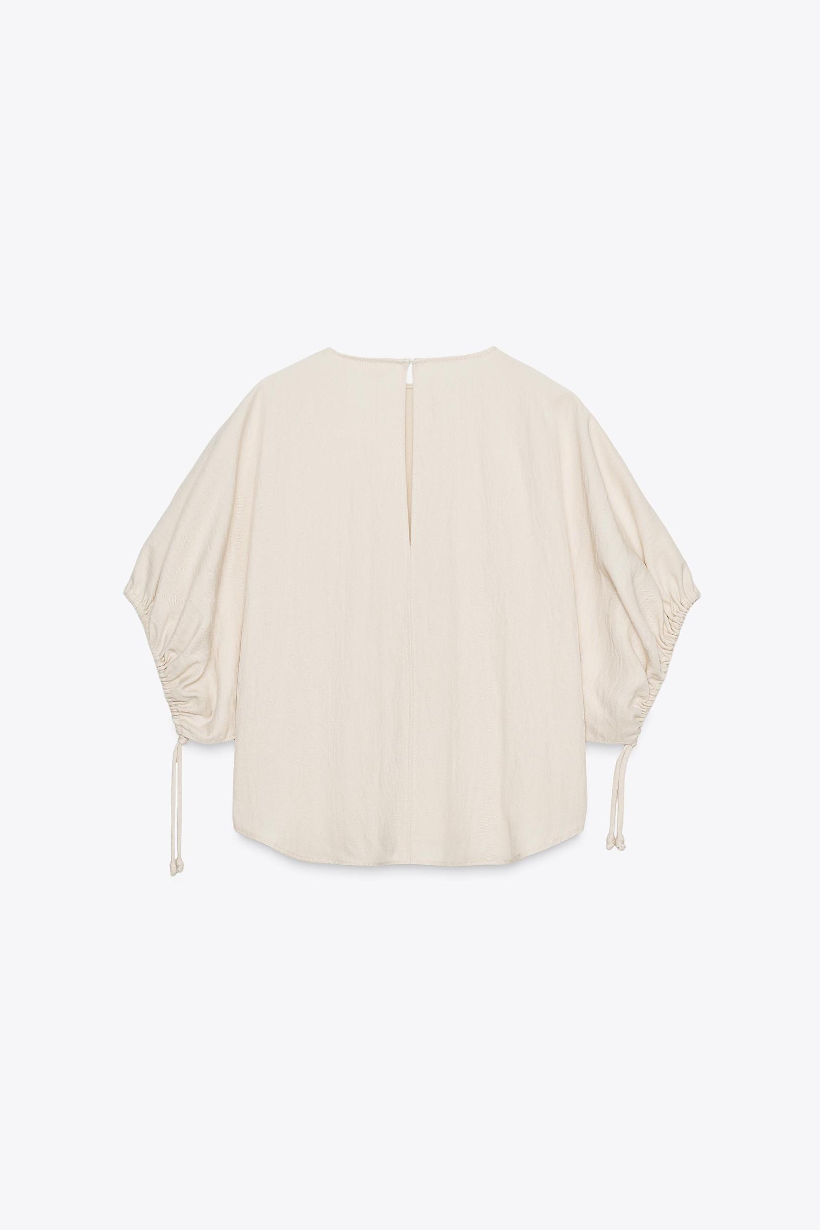 ZW COLLECTION PUFF SLEEVE BLOUSE Product Image
