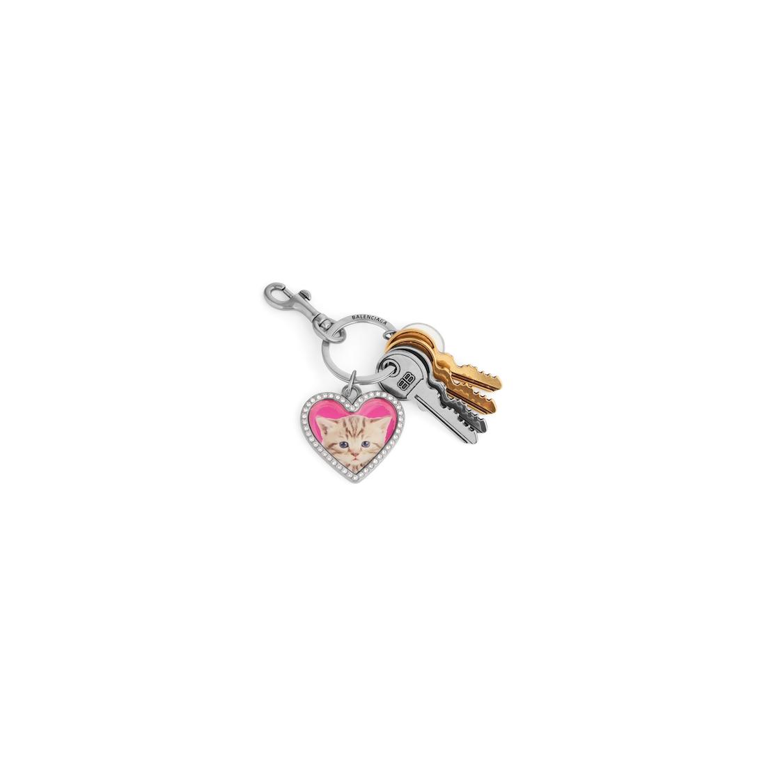 Women's Charm/keychain Heart in Multicolored Product Image