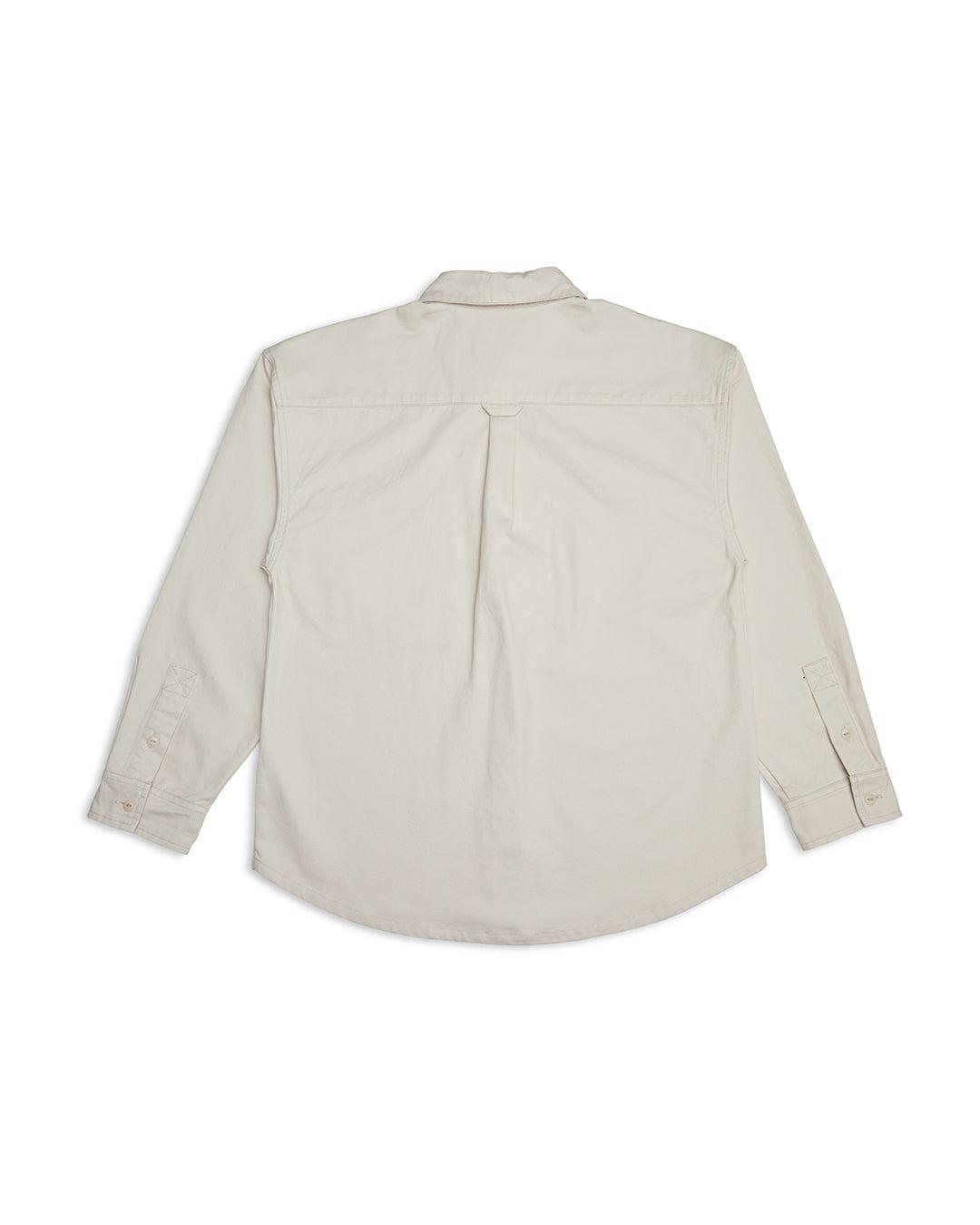 Frizell Twill Shirt - Dirty White Product Image