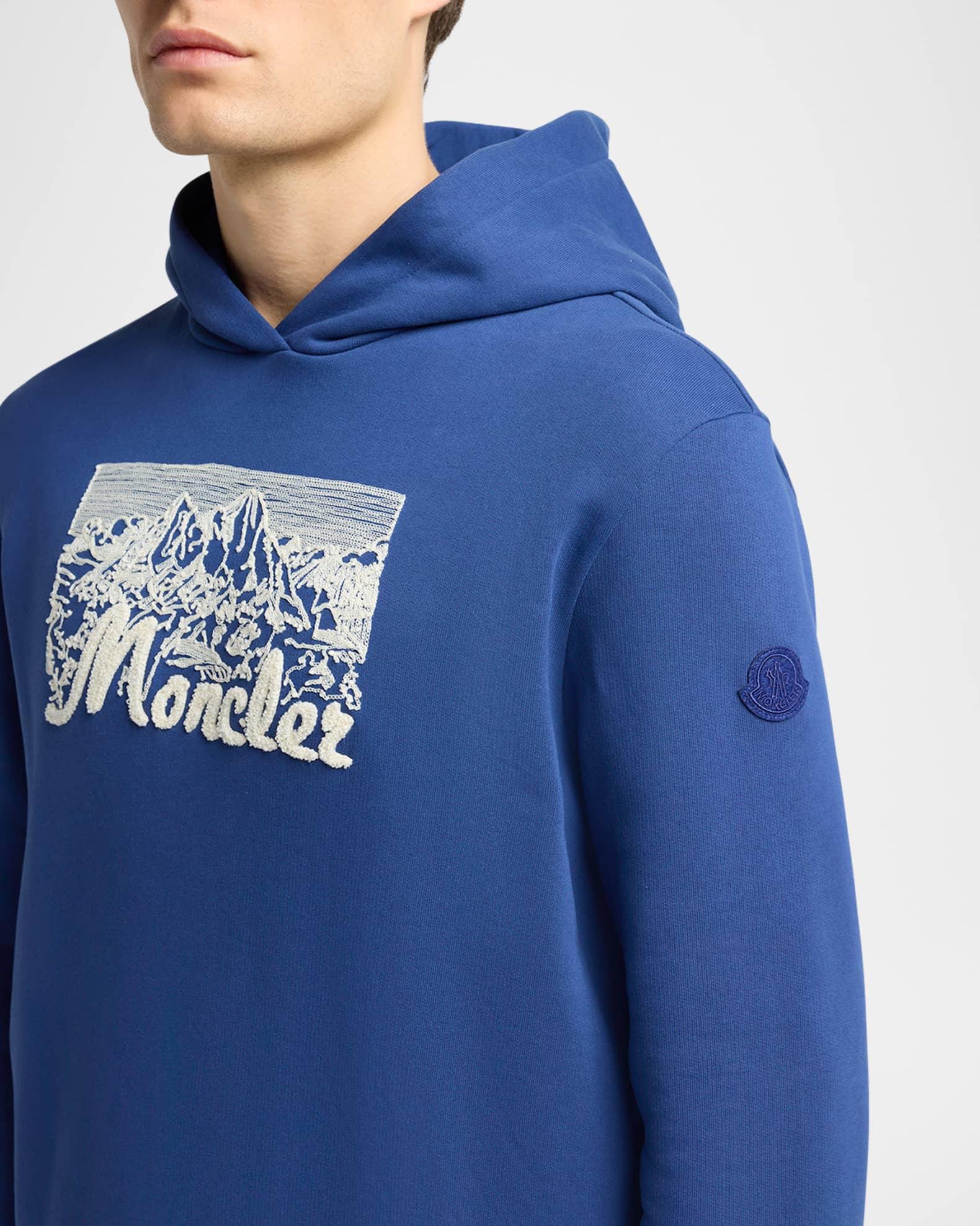 Men's Chenille Mountain Logo Hoodie Product Image