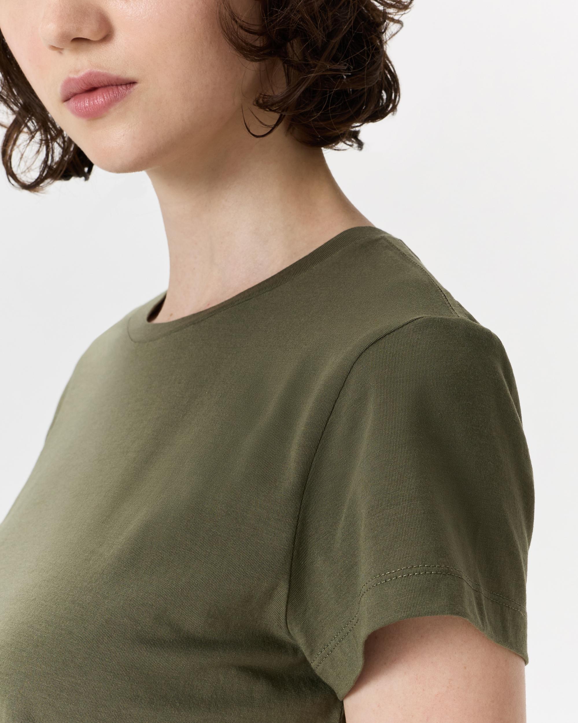 Quince | Women's Cotton Modal Crew Neck Swing T-Shirt Size XL, Cotton/Modal Product Image