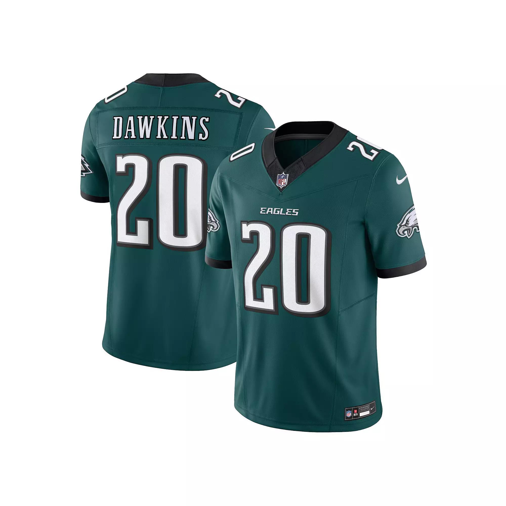 Men's Nike Brian Dawkins Midnight Green Philadelphia Eagles Vapor F.U.S.E. Limited Jersey,  Product Image