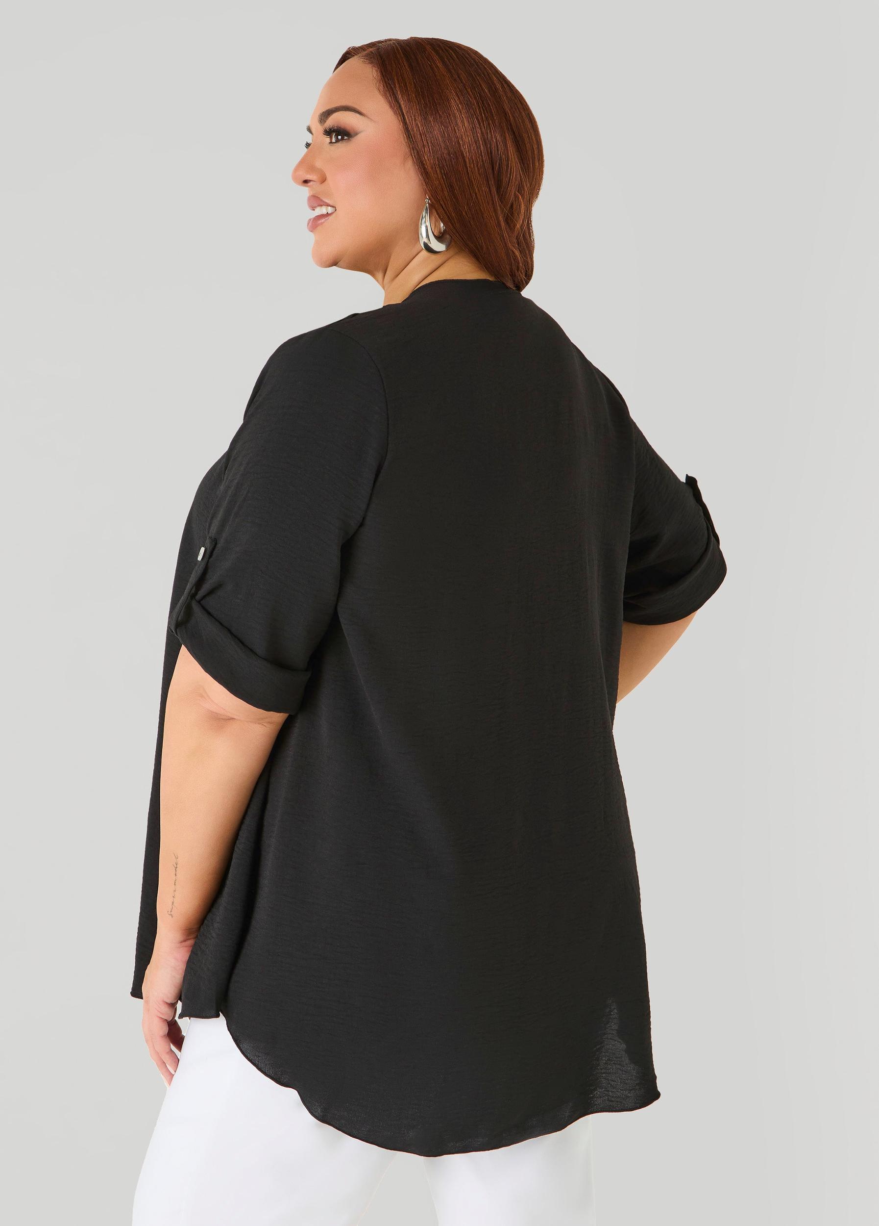 Textured Open Front Kimono Product Image