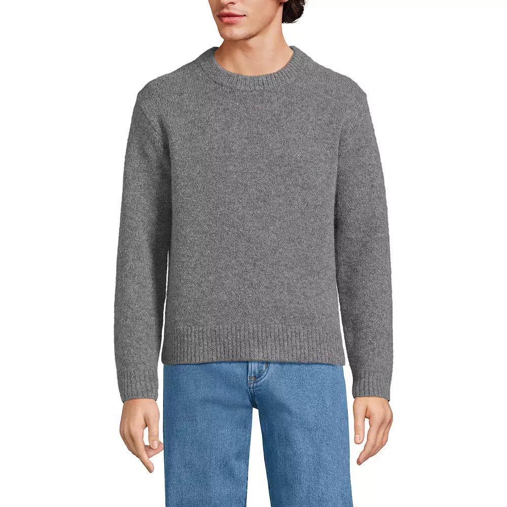 Men's Lands' End Long Sleeve Ultra Soft Over Product Image