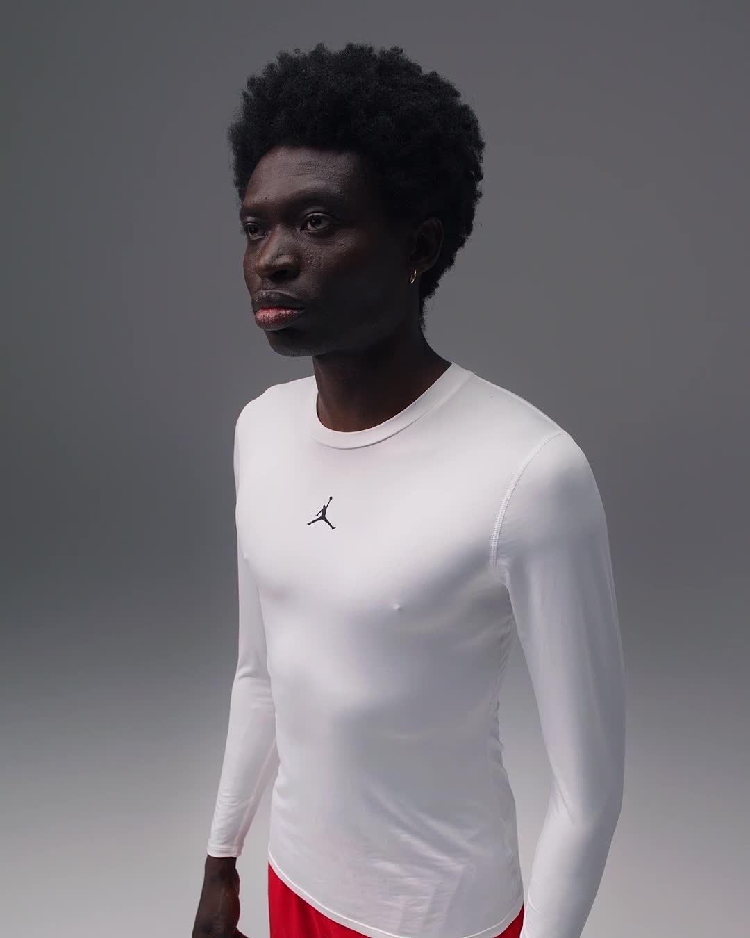 Mens Jordan Sport Dri-FIT Long-Sleeve Base Layer Top | HQ8683-100 Product Image