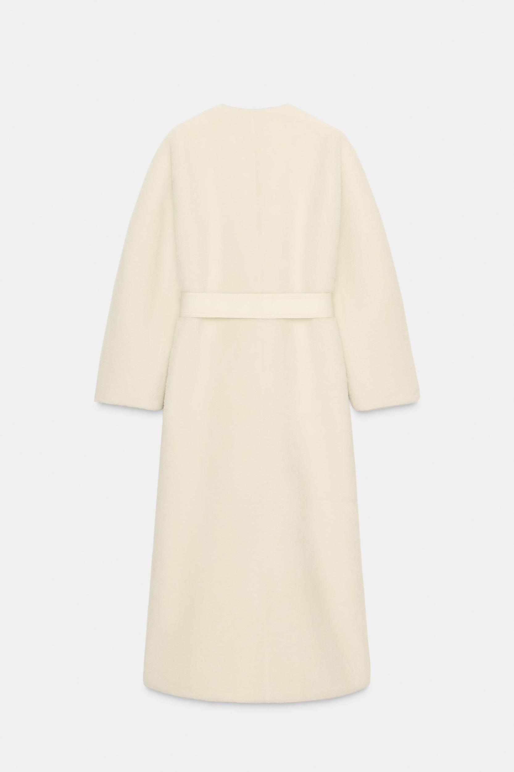 FAUX FUR COAT ZW COLLECTION LIMITED EDITION Product Image