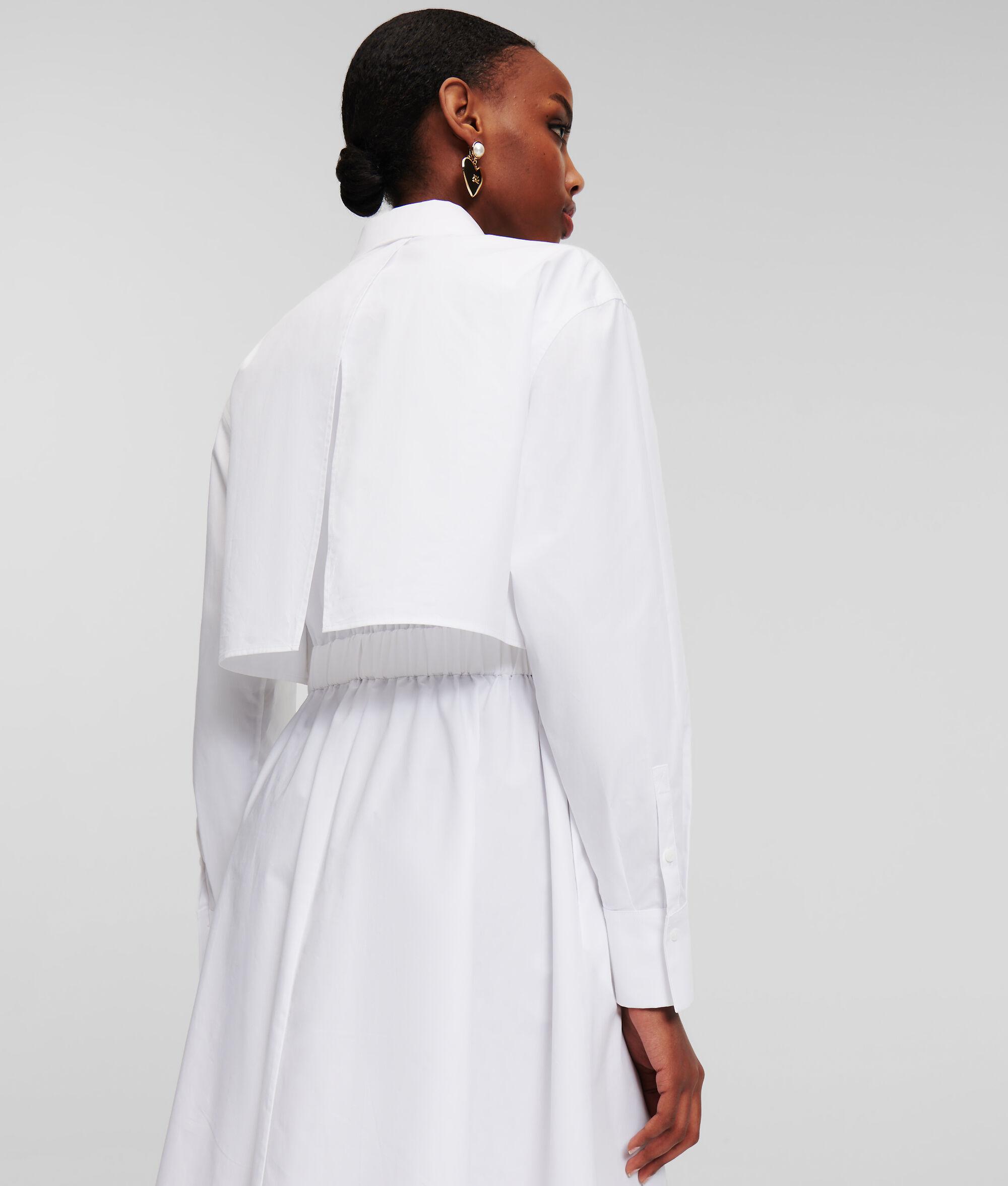 BIB-DETAIL SHIRT DRESS Product Image