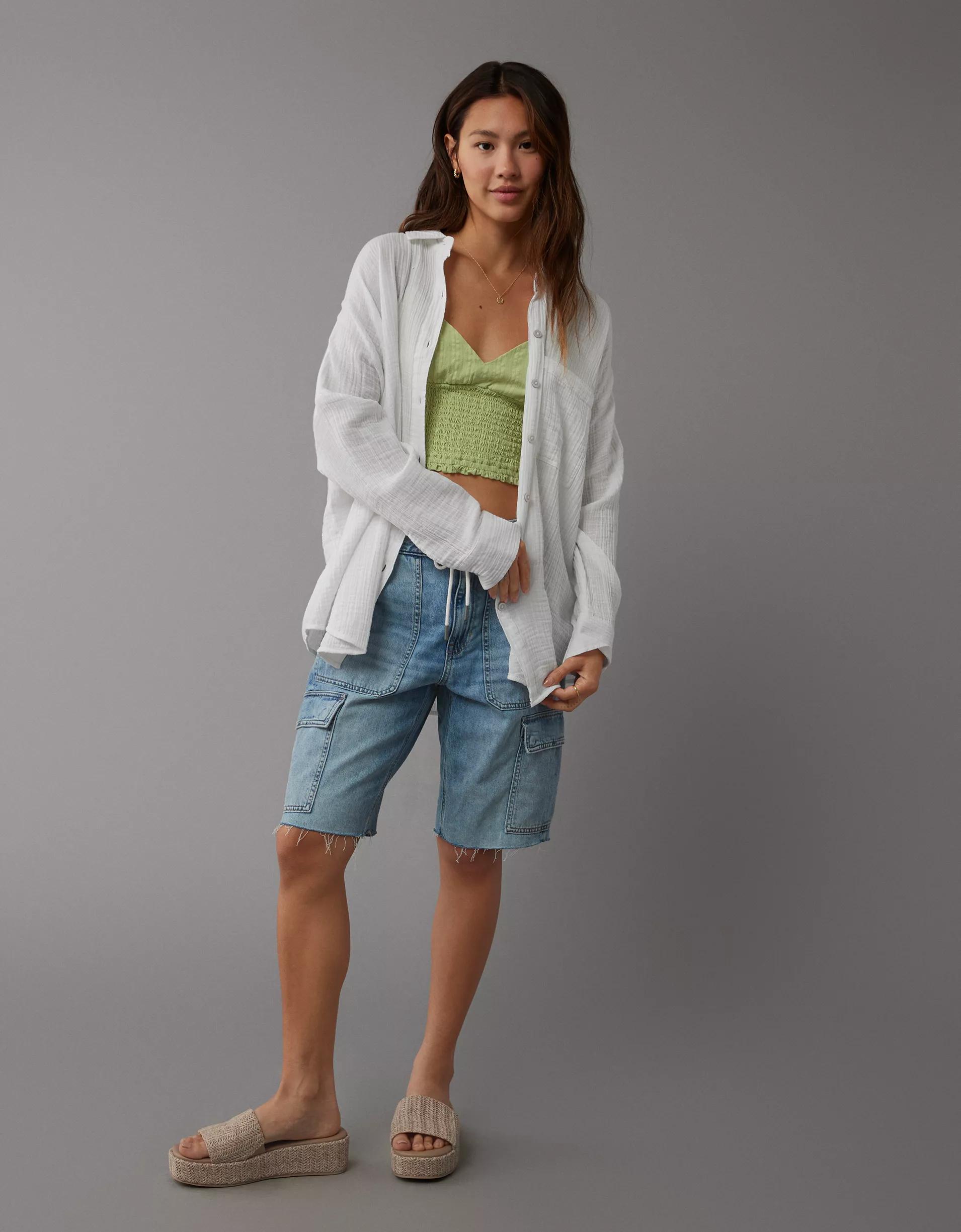 AE Go Big Oversized Shirt Product Image
