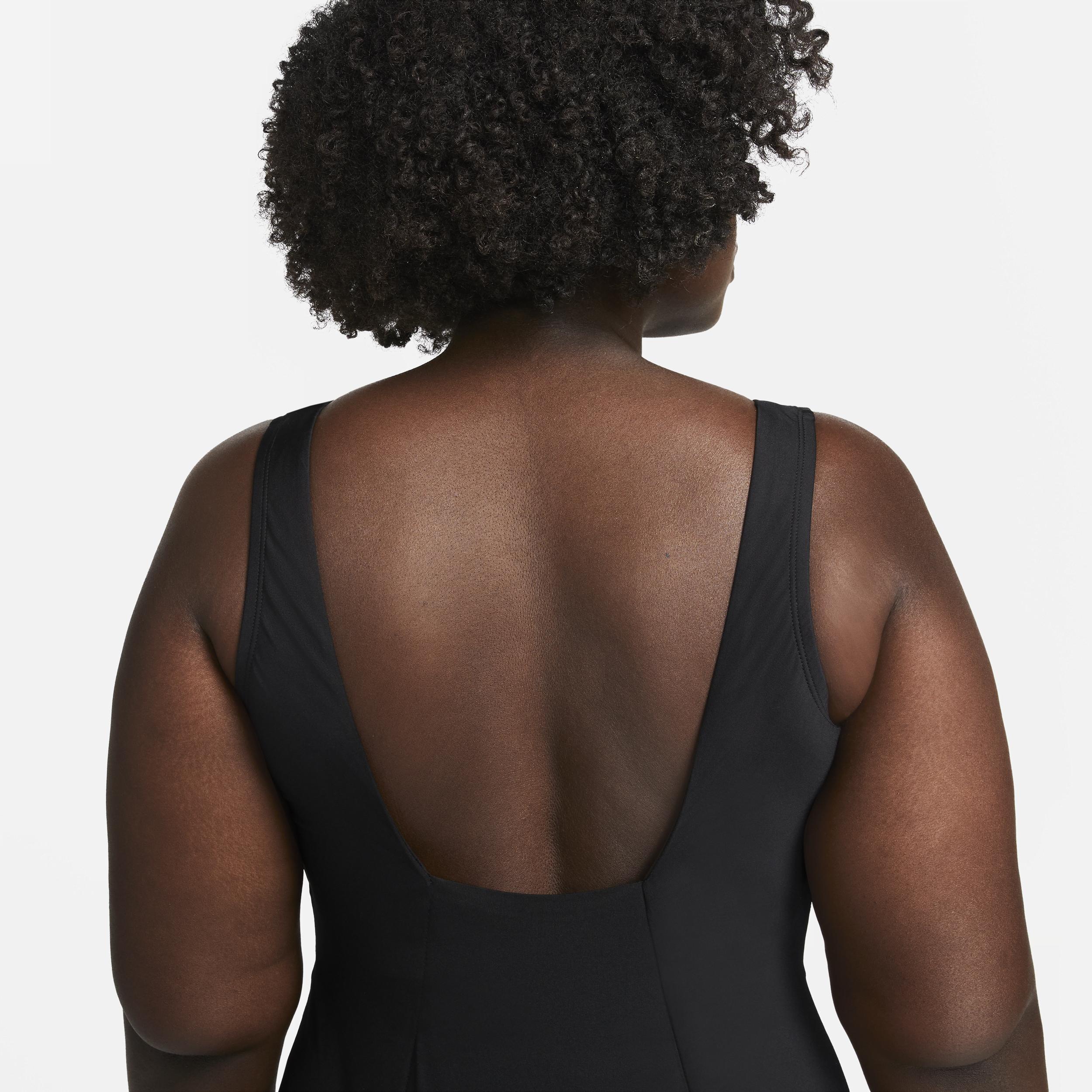 Nike Womens Essential U-Back One-Piece Swimsuit (Plus Size) | NESSB227-001 Product Image