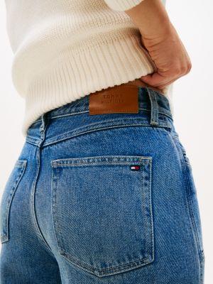 High Rise Relaxed Straight Jeans Product Image