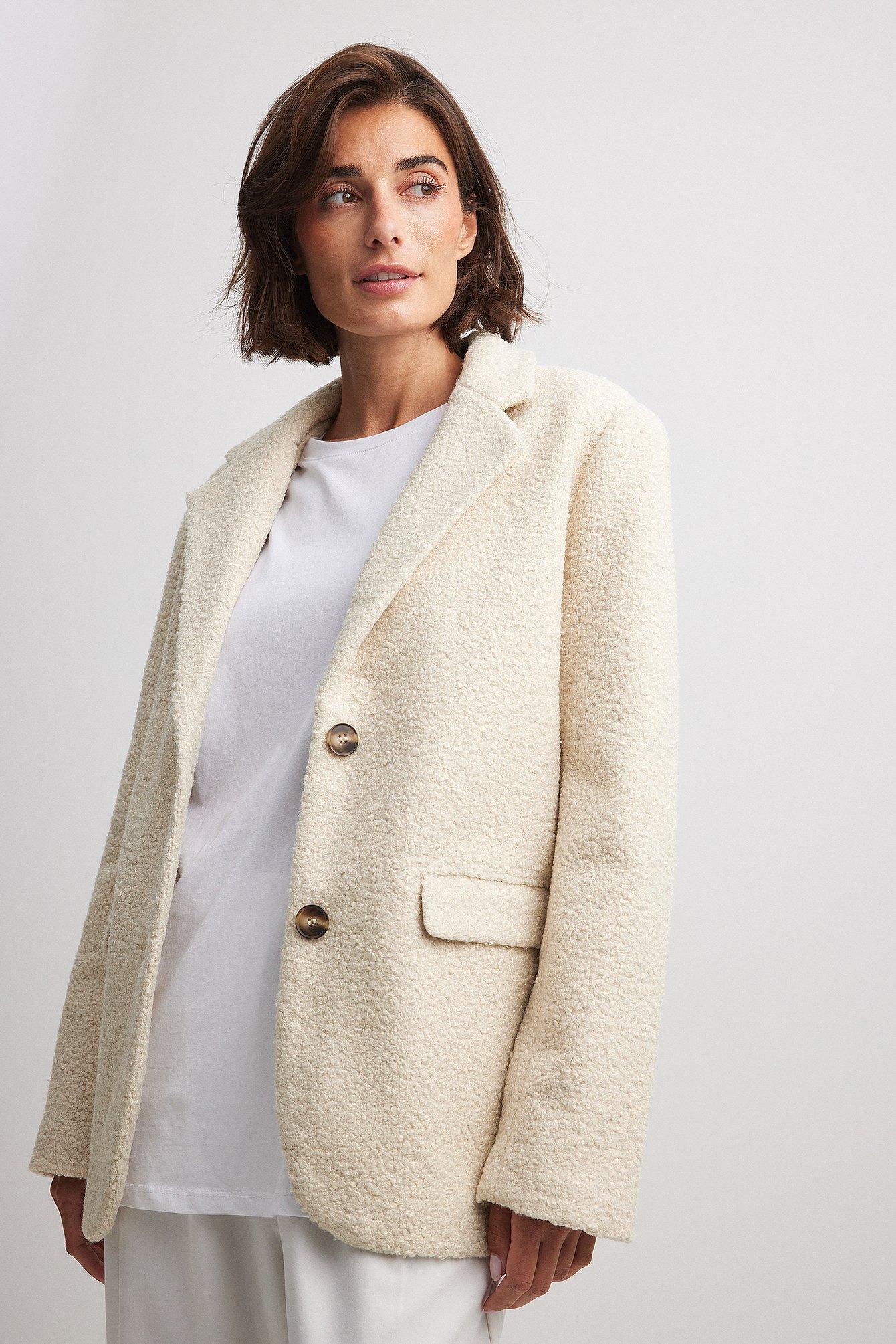 Oversized Fluffy Blazer Product Image