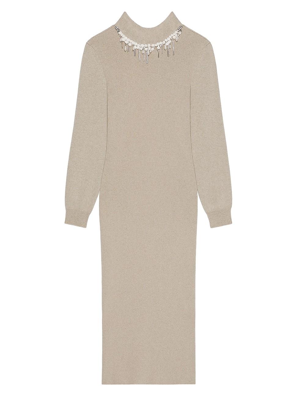 Womens Dress in Wool and Cashmere Product Image