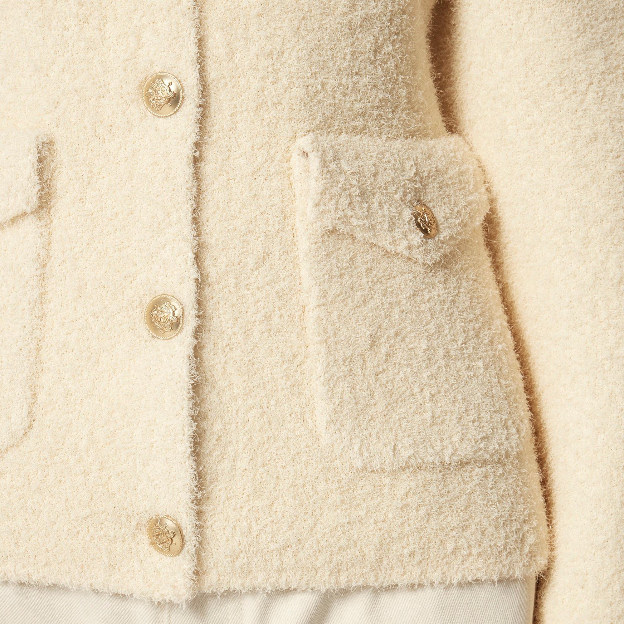 Cinched-waist sweater-jacket Product Image