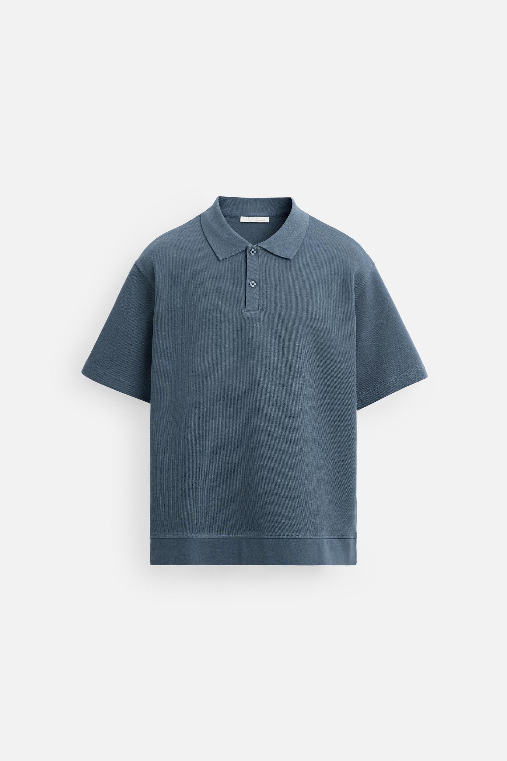 INTERLOCK TEXTURED POLO Product Image