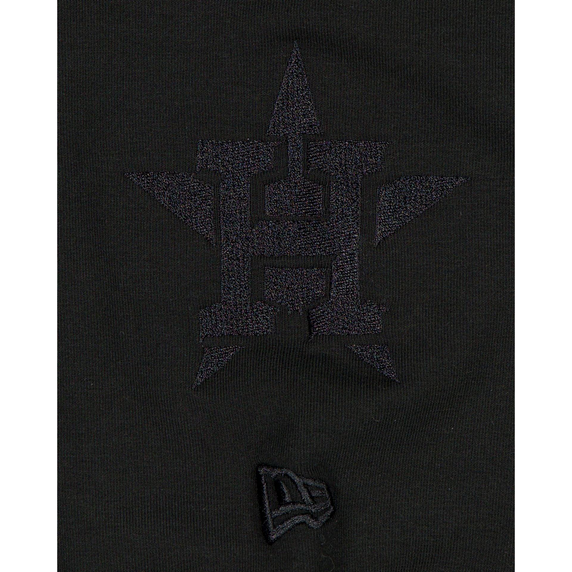 Miami Heat Black on Black Logo Select Hoodie Male Product Image